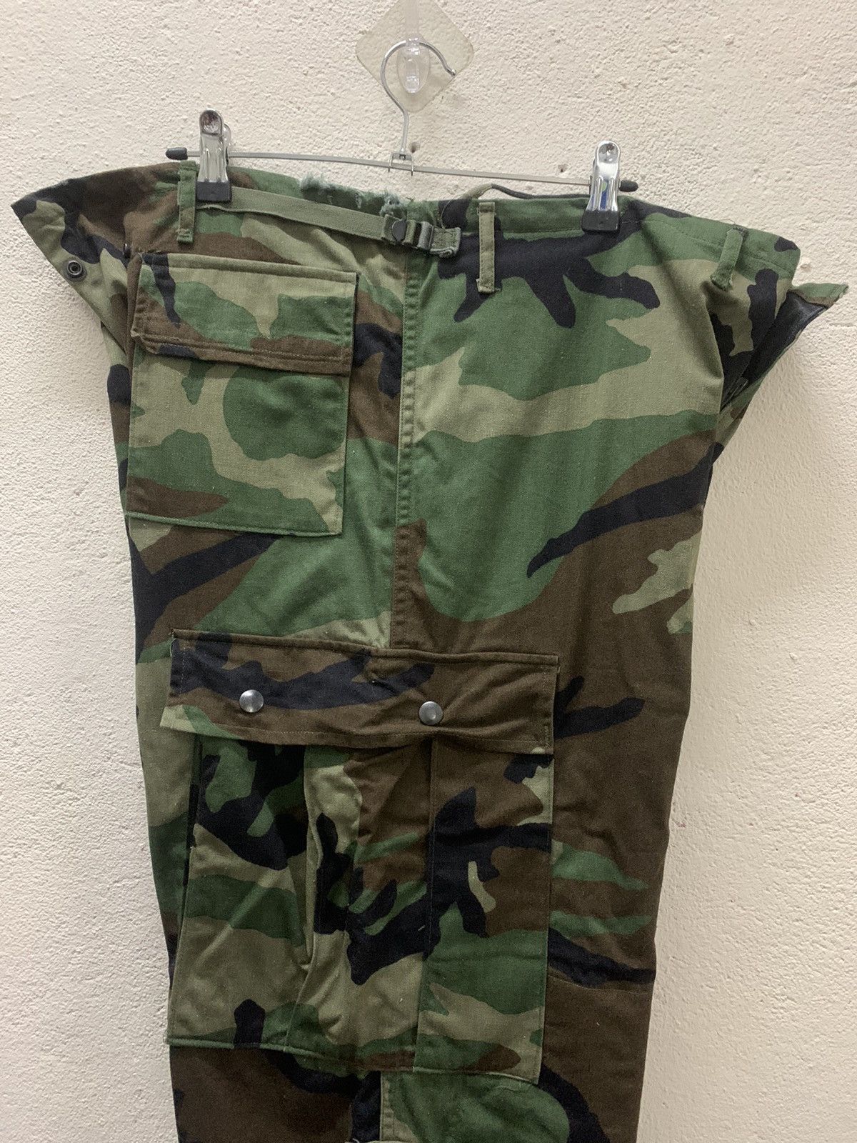 Japanese Brand × Vintage US Military Woodland Camo Chemical Protective Class 1 Size US 40 / EU 56 - 11 Thumbnail