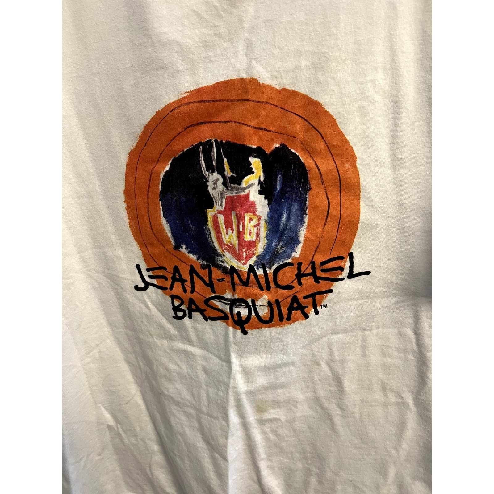 Uniqlo UNIQLO x Basquiat Warner Bros Looney Tunes Bugs Bunny Shirt Size US L / EU 52-54 / 3 - 4 Thumbnail