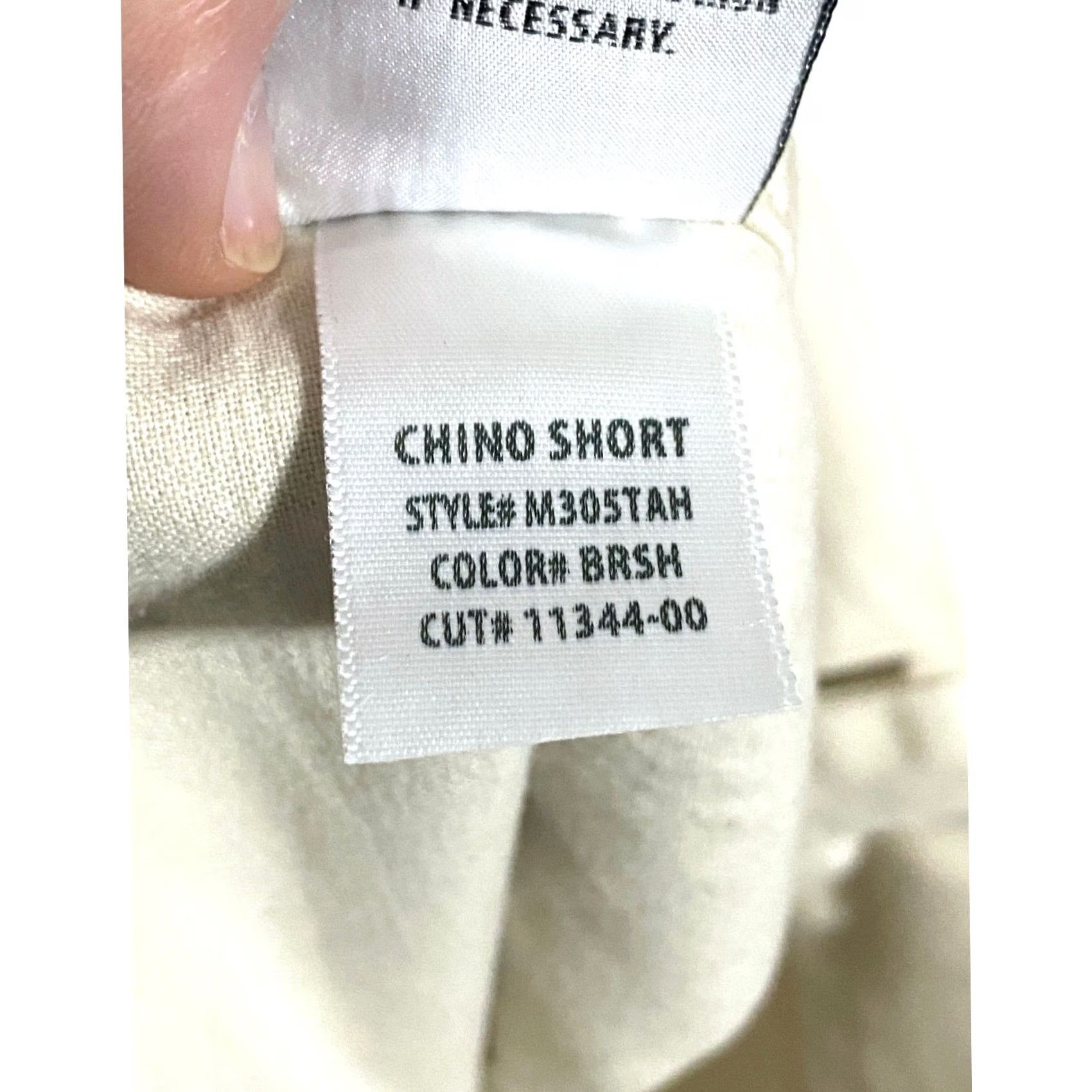 Hudson Hudson Chino Shorts Men 38 Khaki Flat Front Cargo Pocket Stretch Cotton Elastane Beige Casual Preppy Summer 38 Mens Size US 38 / EU 54 - 8 Thumbnail