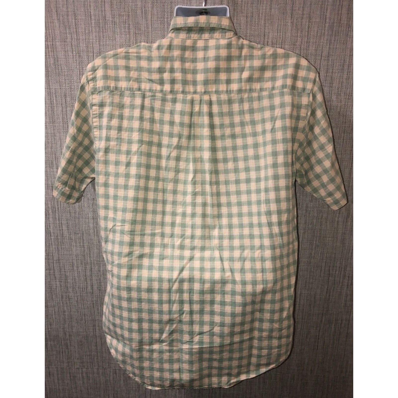 Lyle & Scott Lyle & Scott Scotland Mens Multi Color Plaid Cotton Button Front Shirt M Short Sleeve Size US M / EU 48-50 / 2 - 4 Thumbnail