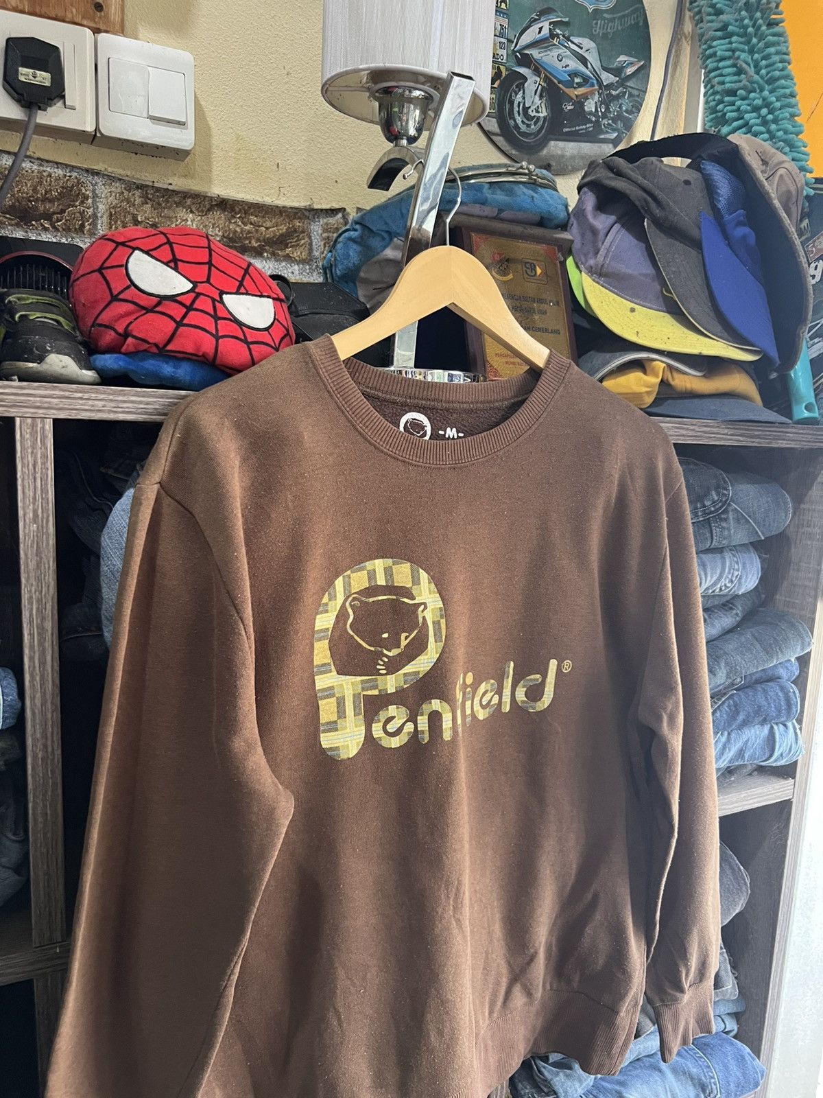 Penfield 🔥Penfield Big Logo Crewneck Sweatshirt Size US M / EU 48-50 / 2 - 13 Thumbnail