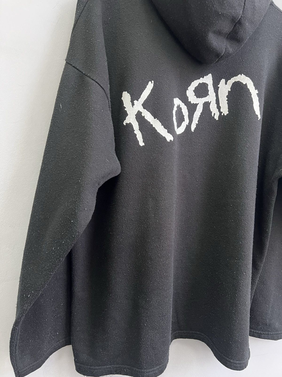 Band Tees VINTAGE rare BOXY 90s KORN ROCK BAND HOODIE 80s Size US XL / EU 56 / 4 - 13 Thumbnail