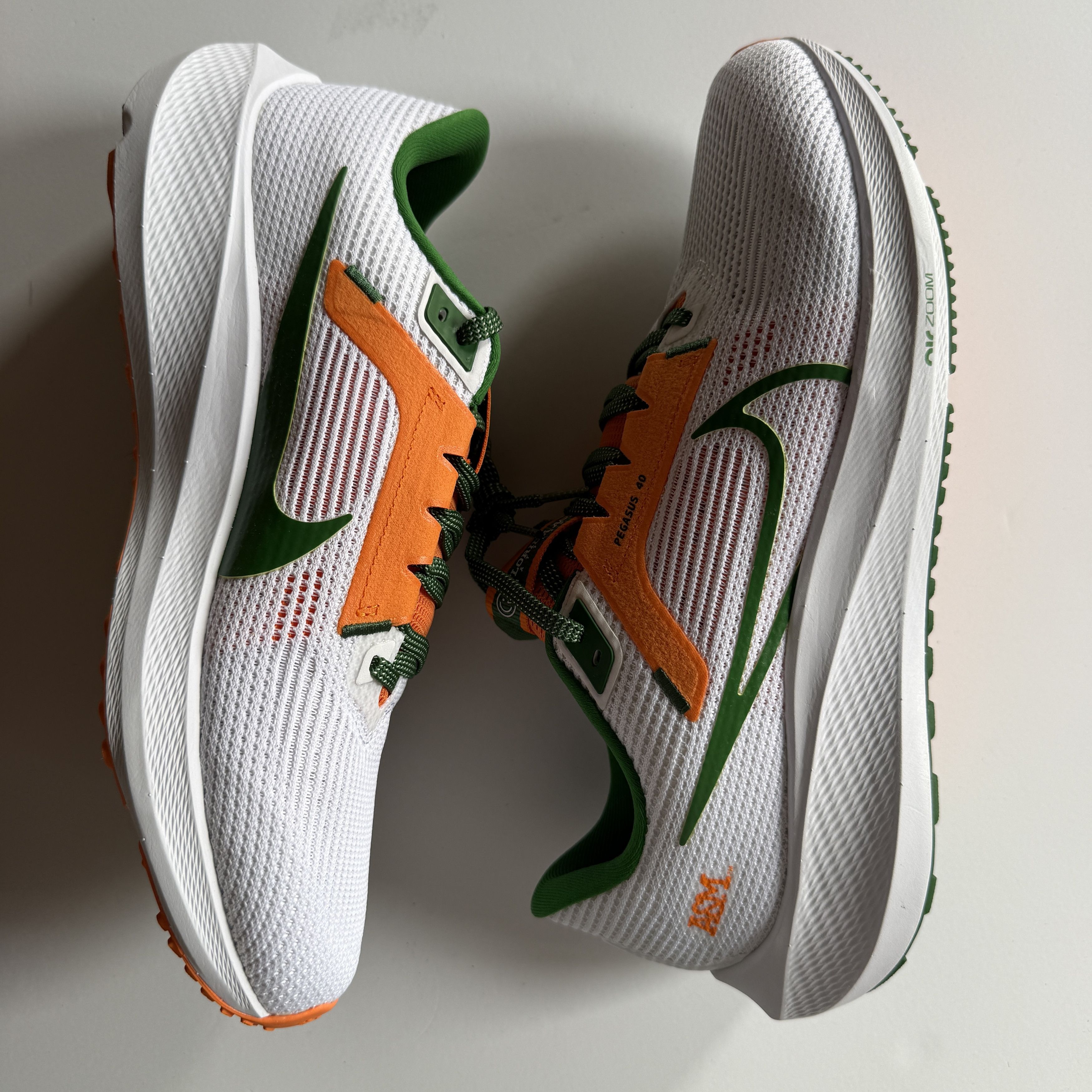 Nike NIKE Air Zoom Pegasus 40 FAMU Running Shoe Size US 10 / EU 43 - 5 Thumbnail