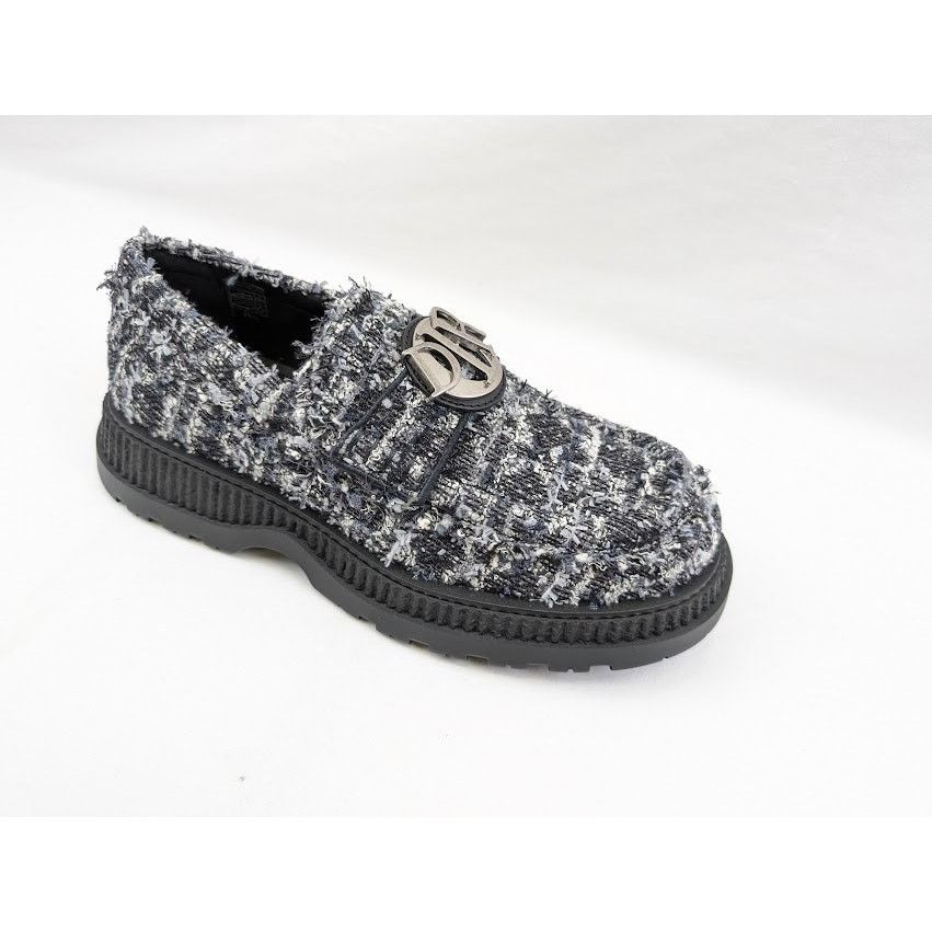 Dior o1rshd1 Buffalo Loafers Fabric in Navy Blue Size US 9 / EU 42 - 2 Thumbnail