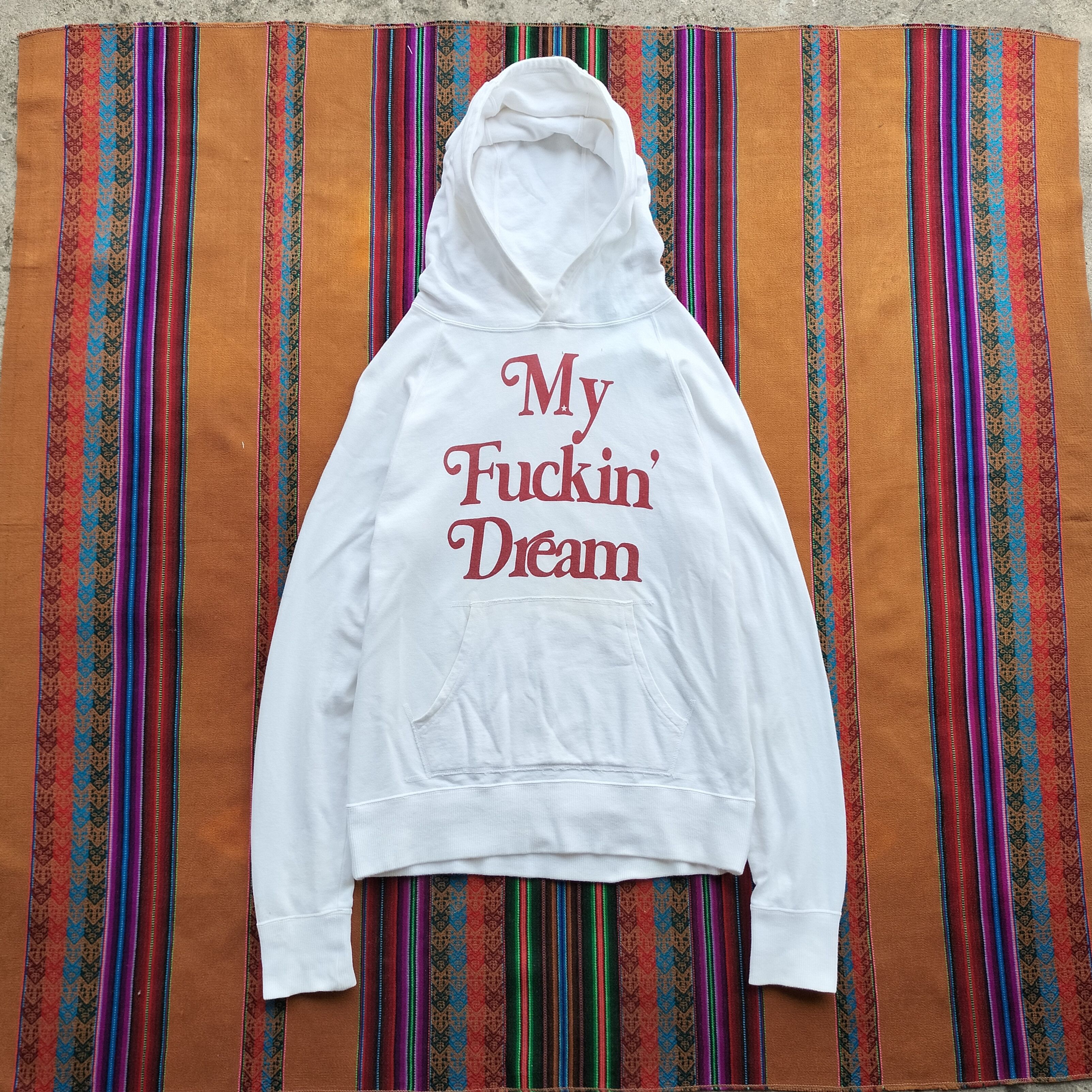 Japanese Brand Thank you friends " My fuckin' dream " hoodie Size US M / EU 48-50 / 2 - 1 Thumbnail