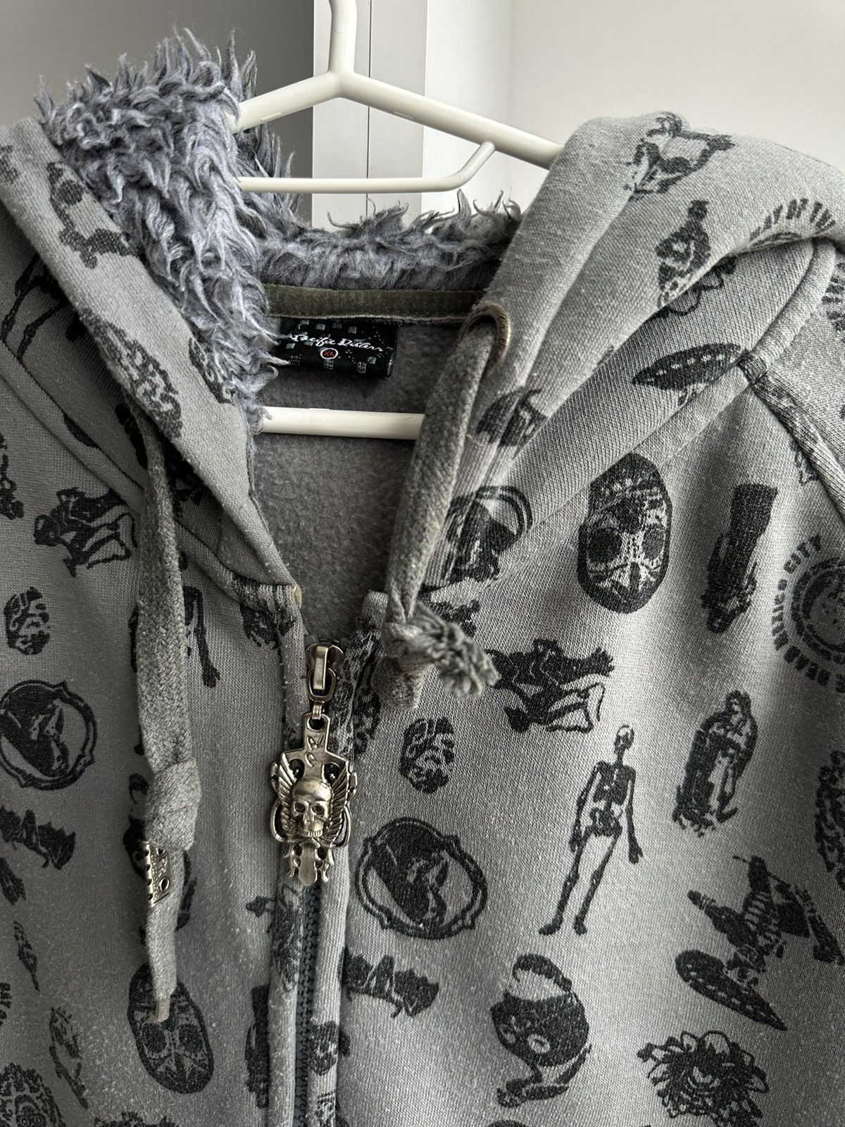 Christian Audigier Vintage Ed Hardy by Christian Audigier Style Zip Hoodie Size US M / EU 48-50 / 2 - 9 Thumbnail