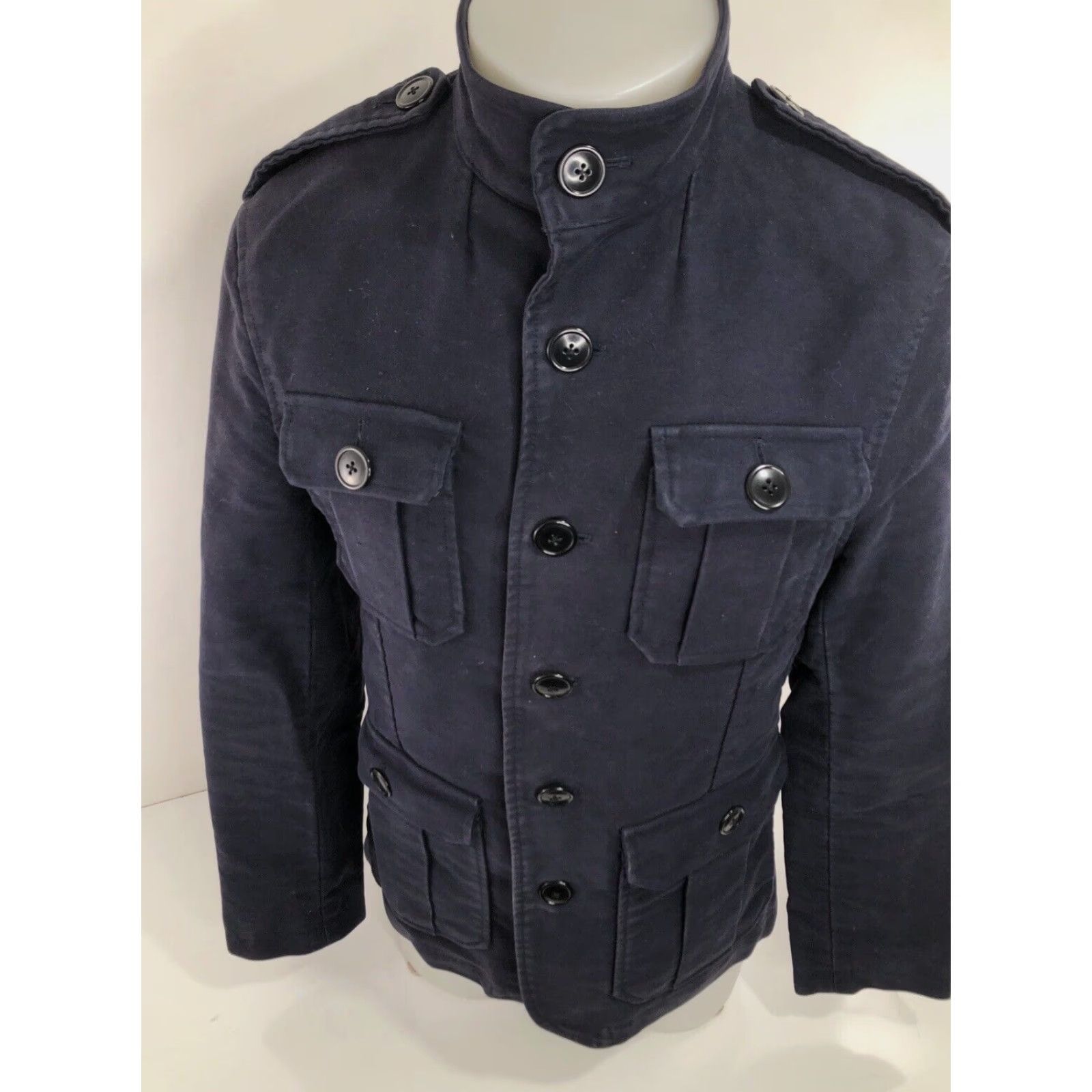 Ralph Lauren Ralph Lauren / Rugby - Military Style Utility Epaulet Mens S Jacket Shirt Size US S / EU 44-46 / 1 - 4 Thumbnail