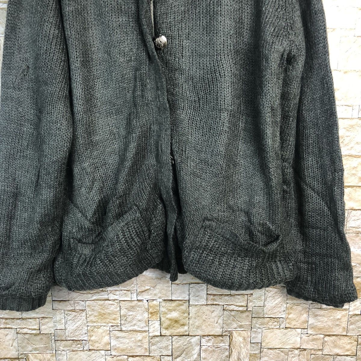 Vintage Grail Black Hoodie Knitwear #A890 Size US L / EU 52-54 / 3 - 6 Thumbnail