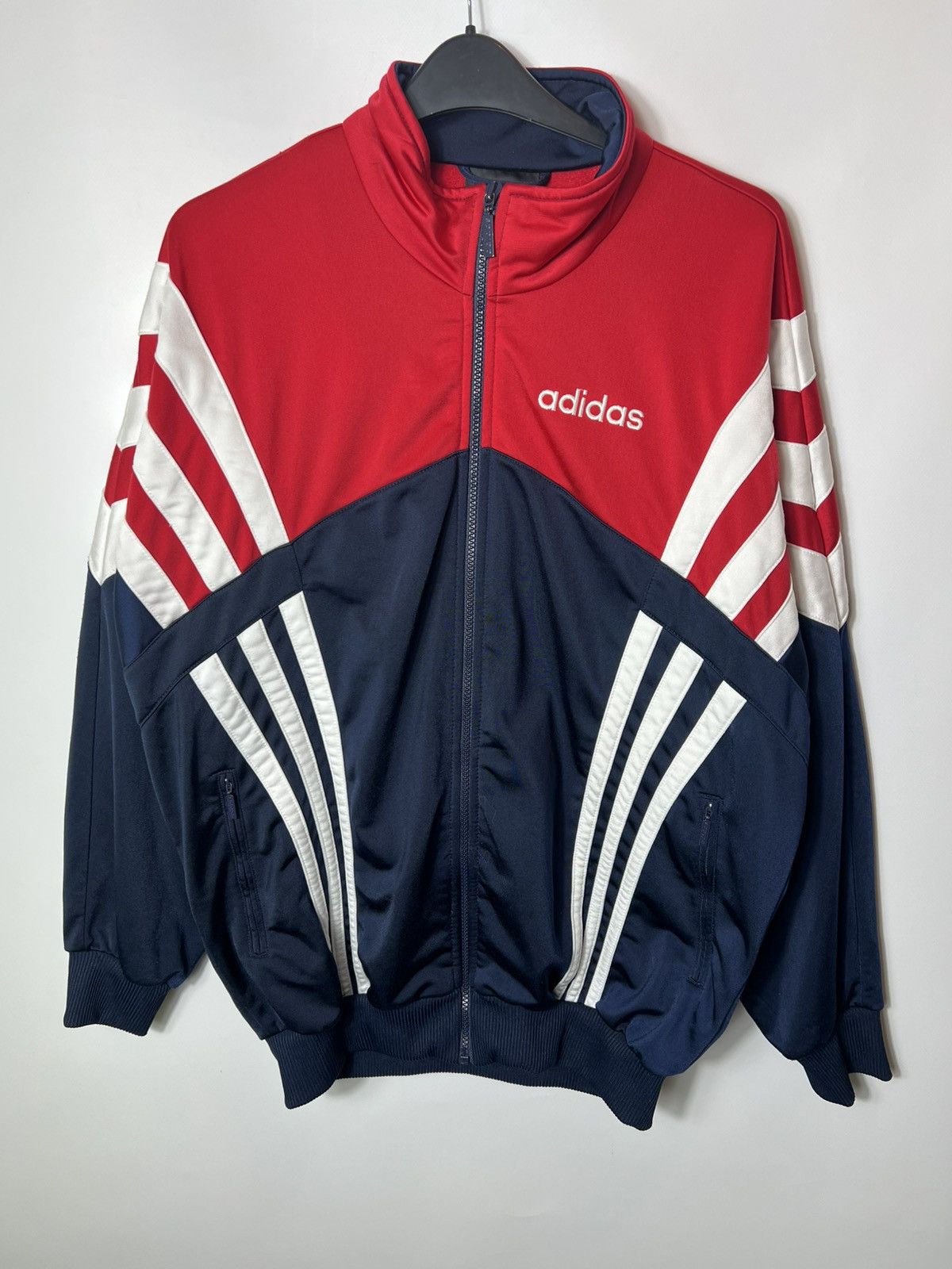 Adidas Vintage 90s streetwear y2k adidas striped Track Jacket Size US M / EU 48-50 / 2 - 1 Thumbnail