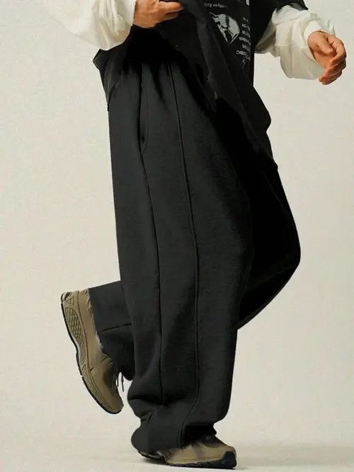 Japanese Brand × Vintage Baggy drip drill CentralCee sweatpants Size US 34 / EU 50 - 3 Thumbnail