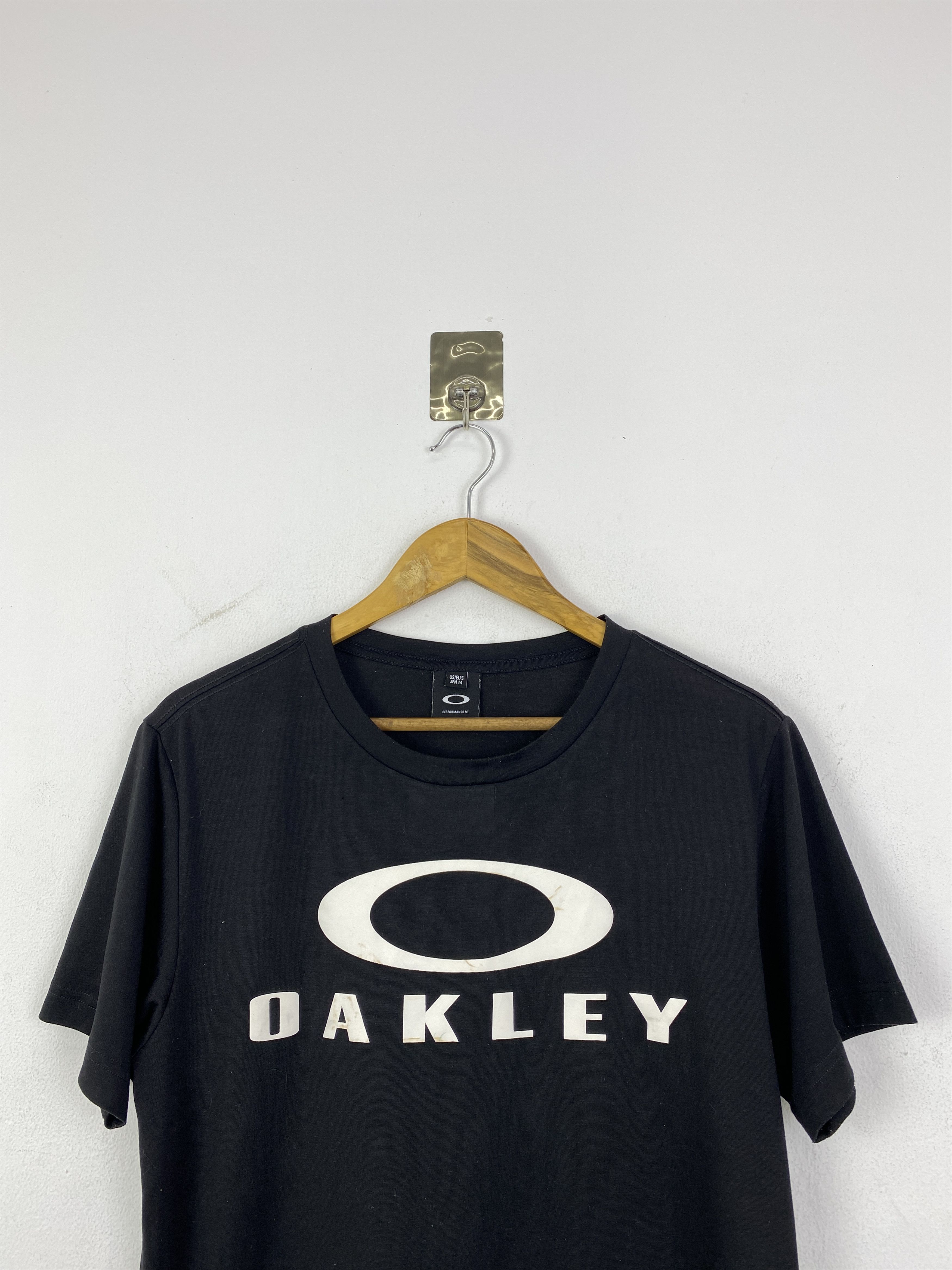 Oakley Vintage Oakley Central Big Logo Short Sleeve Tee TA0741 Size US M / EU 48-50 / 2 - 2 Thumbnail