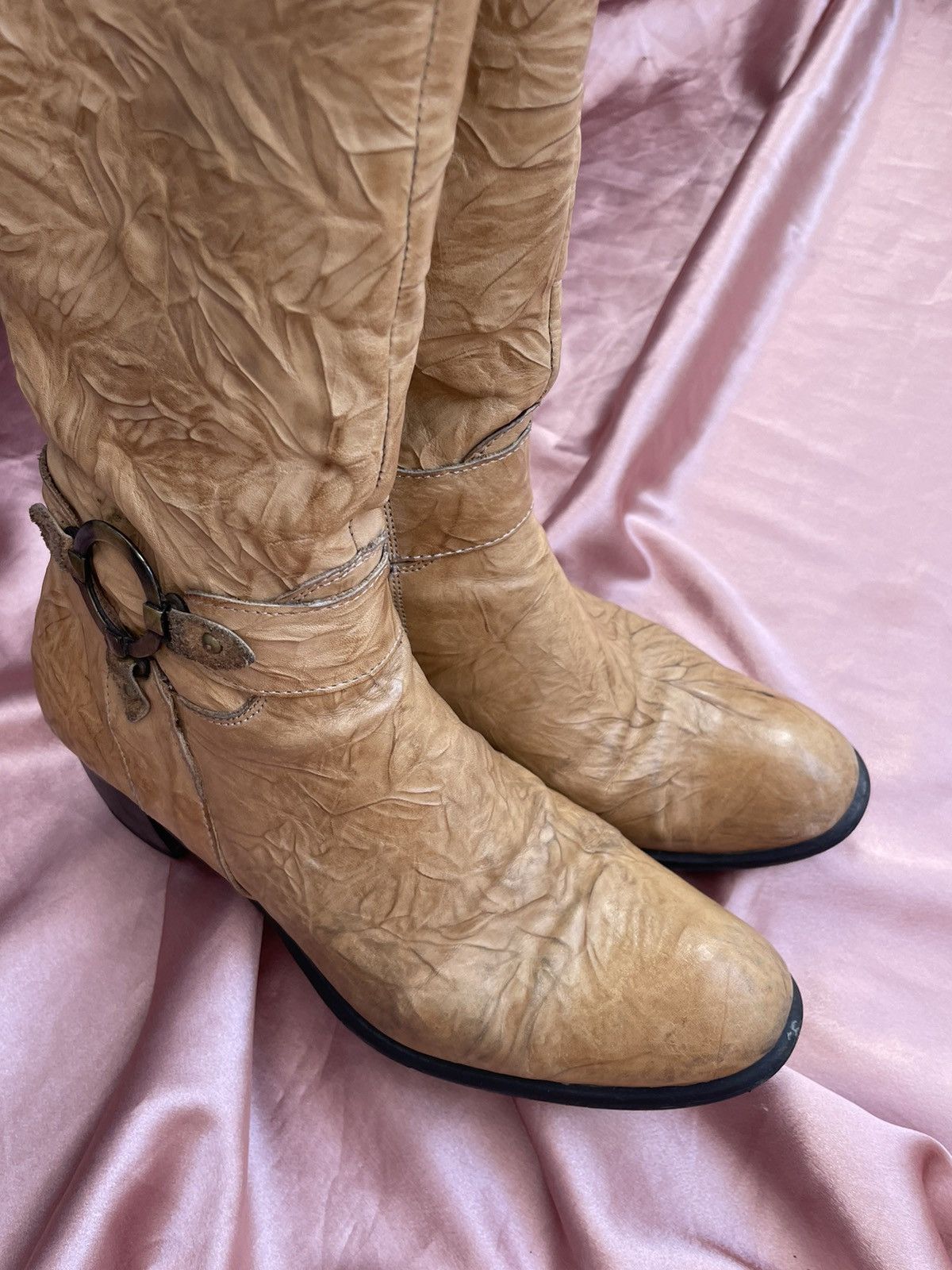 Vintage y2k boots leather Size US 7.5 / IT 37.5 - 11 Thumbnail