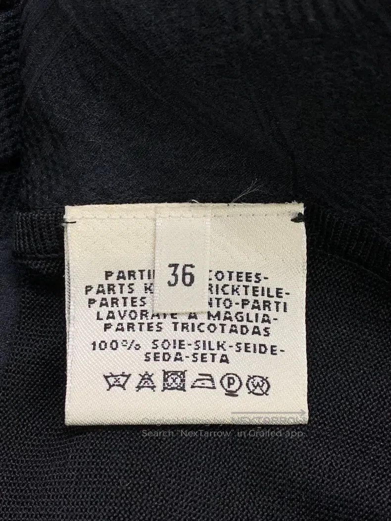 Hermes Hermes Black textured silk short sleeve Size XS / US 0-2 / IT 36-38 - 5 Thumbnail