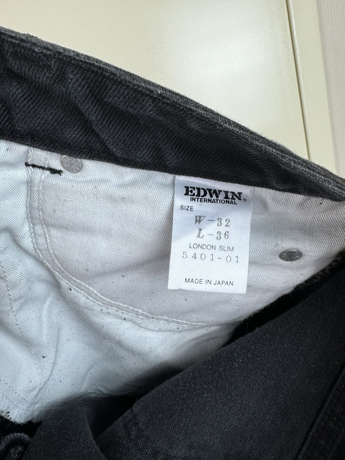 Edwin Edwin London Slim Japan Tokyo y2k opium grange jeans denim M Size US 32 / EU 48 - 13 Thumbnail