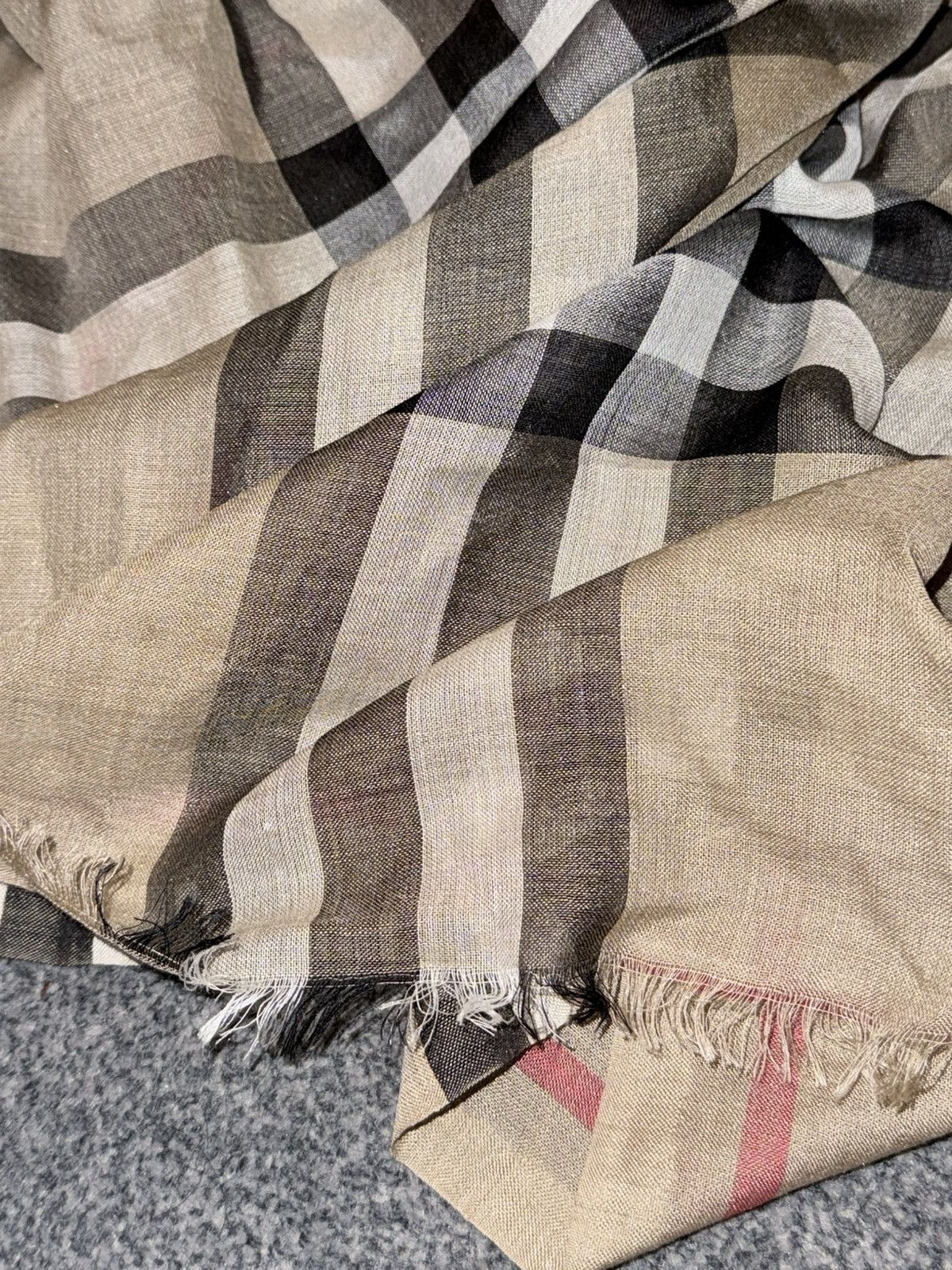 Burberry Burberry soft shole scarf Size ONE SIZE - 6 Thumbnail