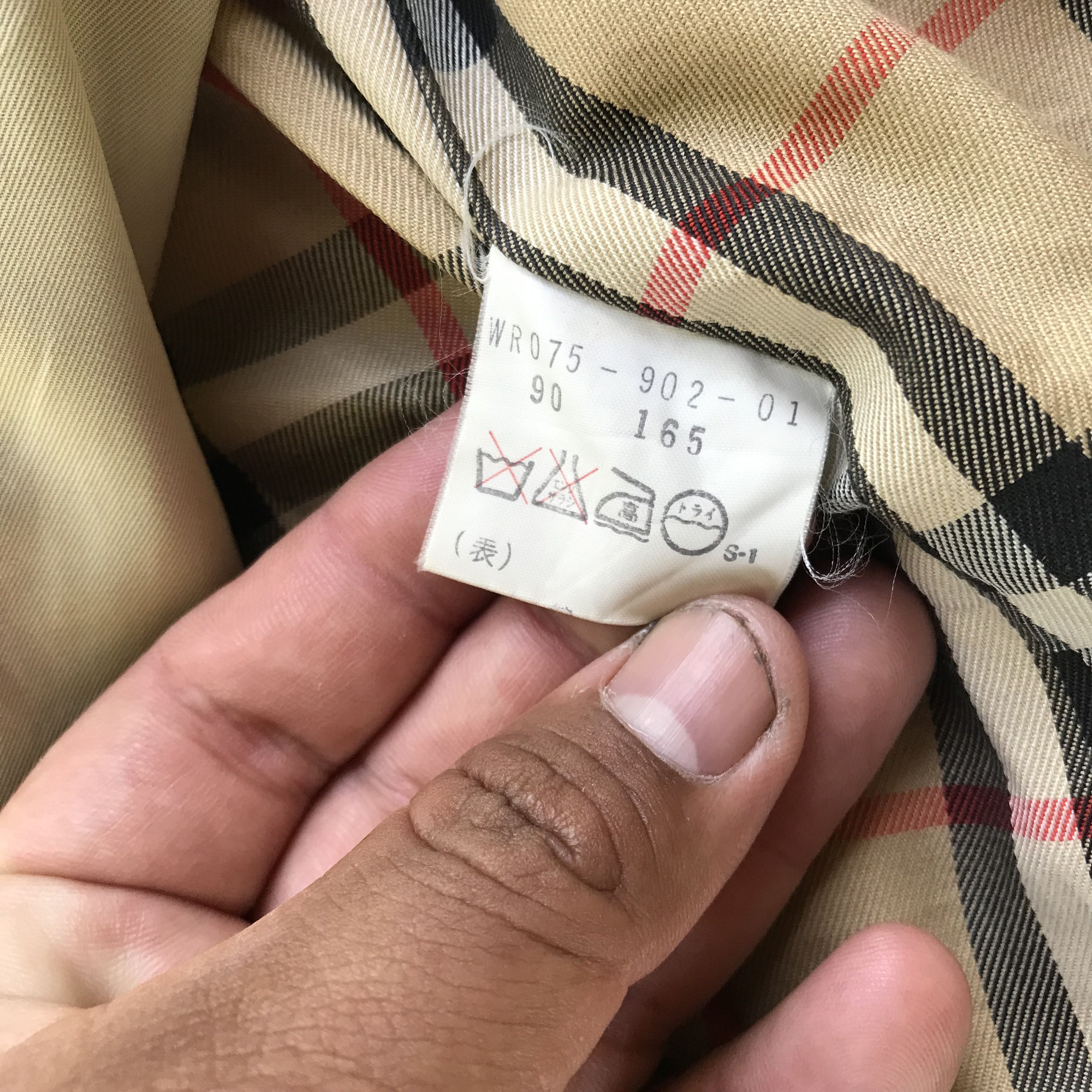 Burberry Vintage 90s Burberry Nova Check Trench Coat Jacket / medium Size US M / EU 48-50 / 2 - 13 Thumbnail