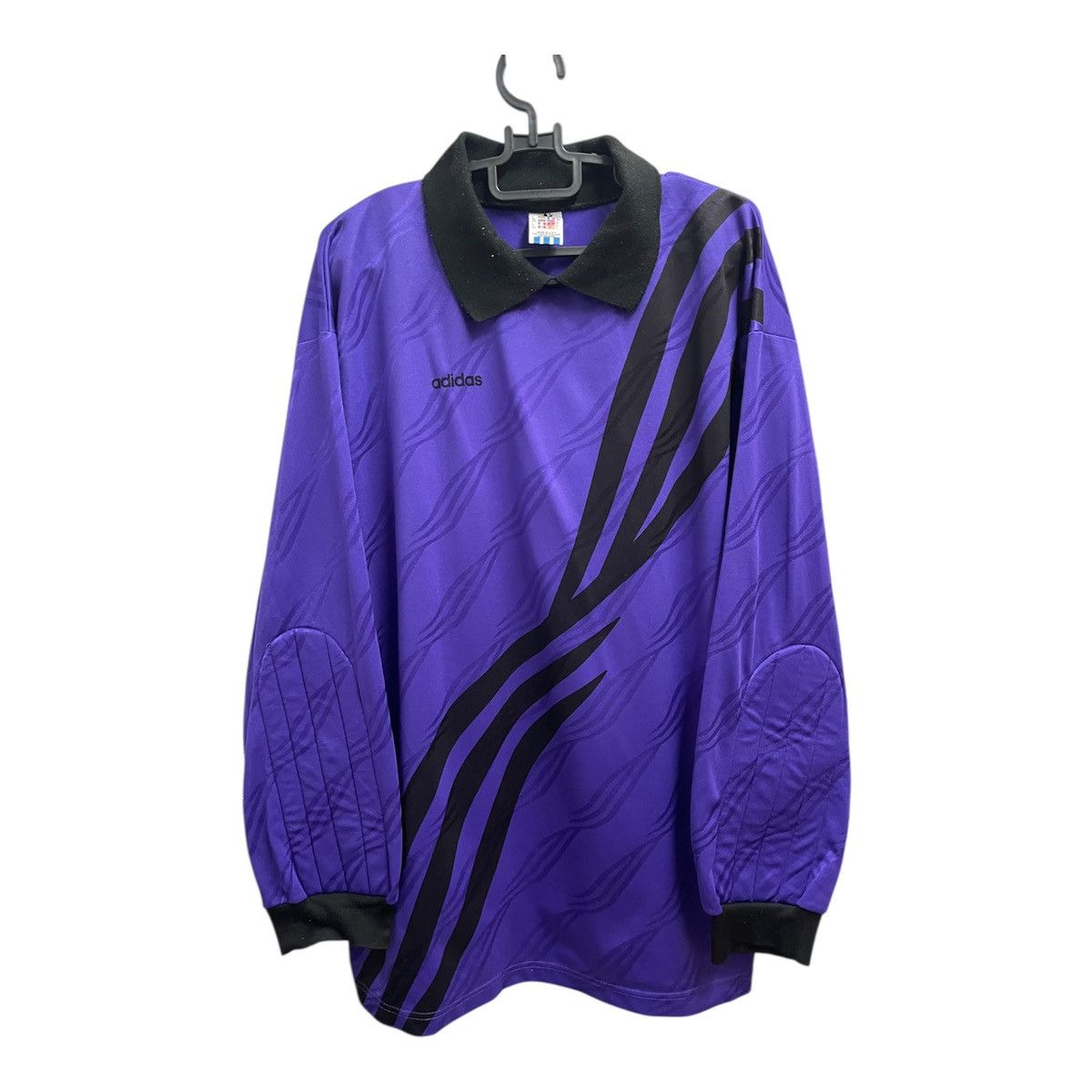 Adidas Vintage ADIDAS Goal Keeper Padded Jersey Size US XL / EU 56 / 4 - 1 Thumbnail