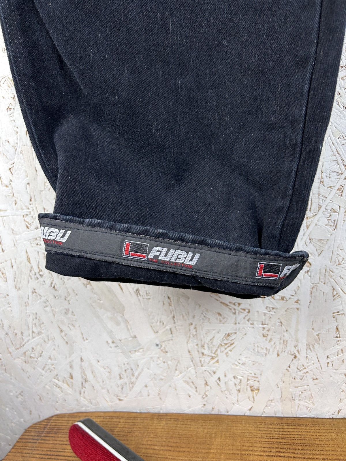 Fubu 90s Vintage Fubu Heavy Denim Carpenter Jeans Size 38 Size US 38 / EU 54 - 12 Thumbnail