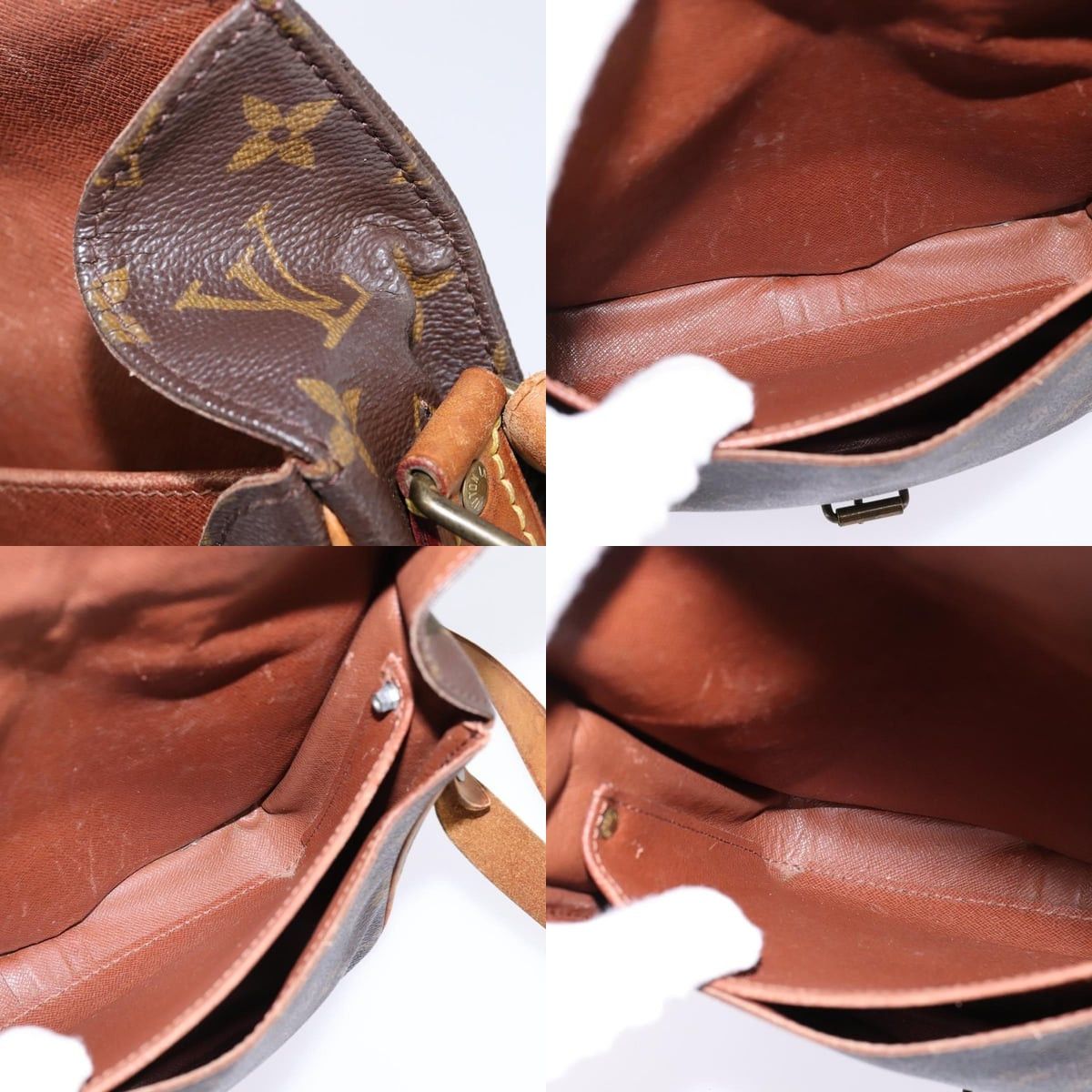 Louis Vuitton LOUIS VUITTON Monogram Cartouchiere MM Shoulder Bag M51253 Size ONE SIZE - 12 Thumbnail
