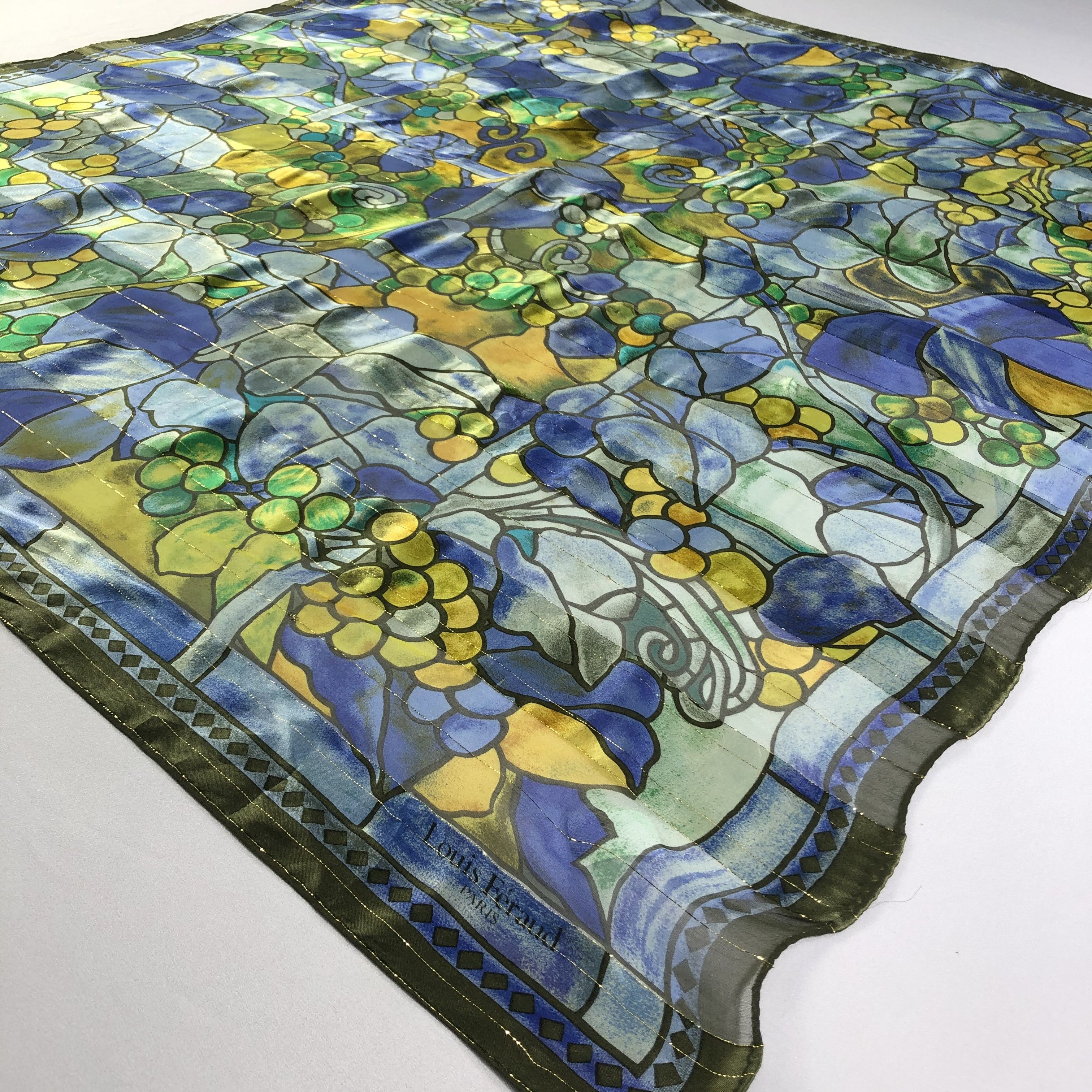 Louis Feraud × Vintage Vintage Louis Feraud Paris Silk Scarf Size ONE SIZE - 3 Thumbnail