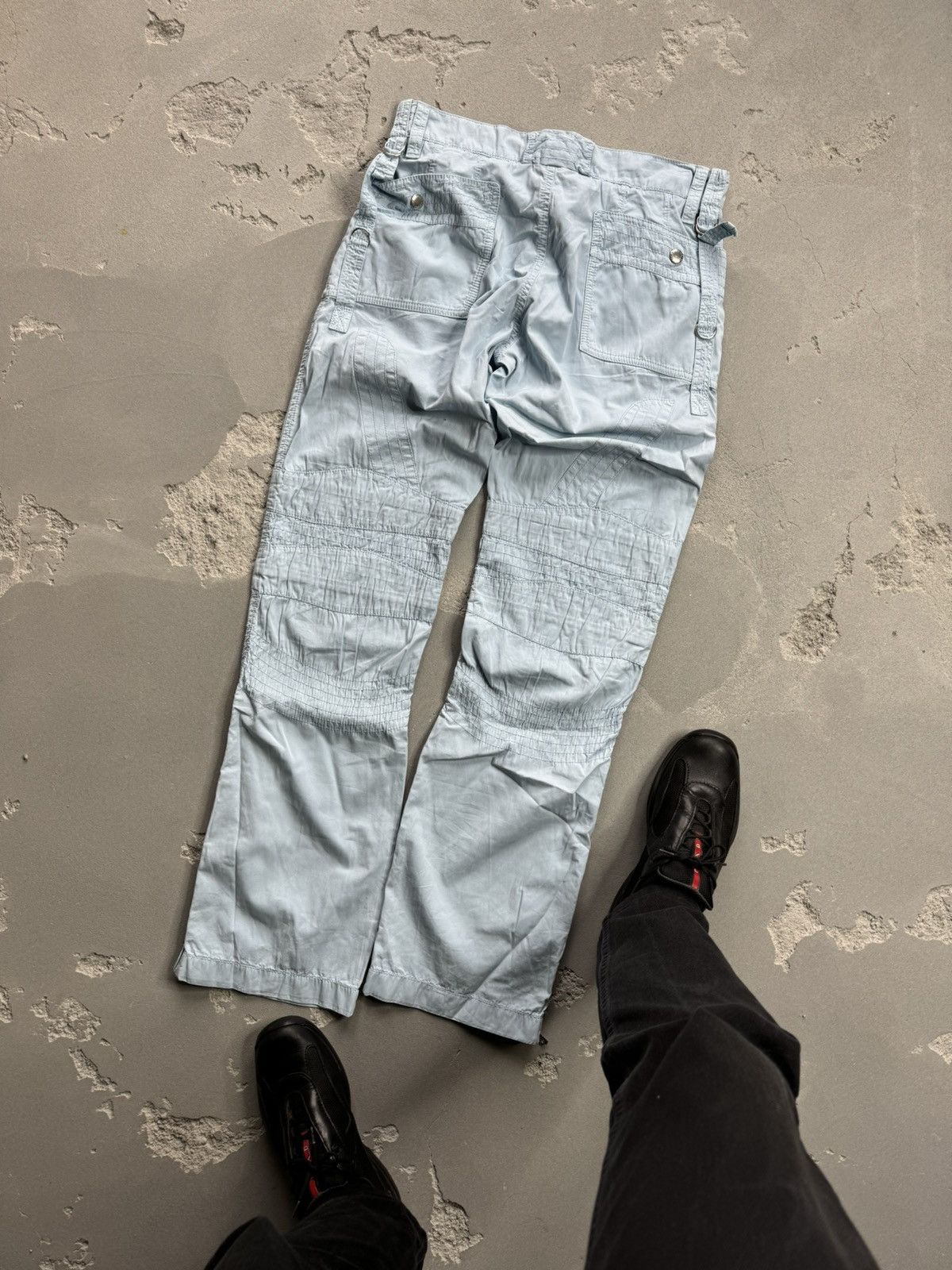 Dolce & Gabbana × Vintage Dolce & Gabbana Cargo Bondage Pants Size US 32 / EU 48 - 2 Thumbnail