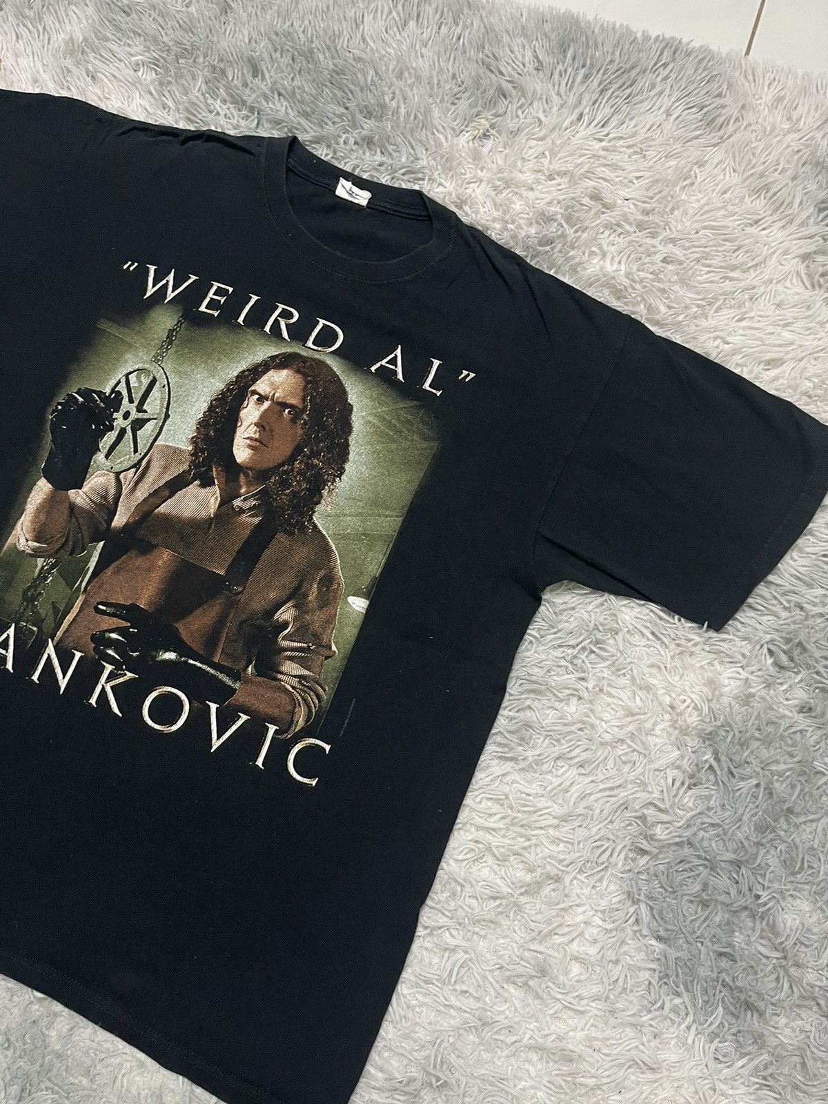 Other 2011 WEIRD AL YANKOVIC ANVIL MEN SHORT SLEEVE BLACK TSHIRT Size US XL / EU 56 / 4 - 4 Thumbnail