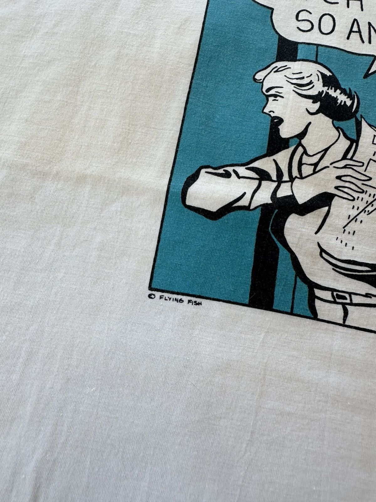 Arts & Science Rare!! Vintage Roy Lichtenstein Pop Art 80s Tee Size US L / EU 52-54 / 3 - 3 Thumbnail