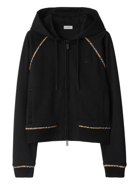 Burberry BURBERRY Women Hoodies 8109720 A1189 Black Size M / US 6-8 / IT 42-44 - 1 Thumbnail