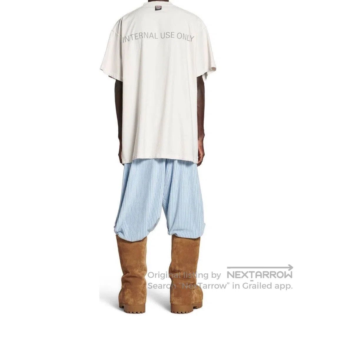 Balenciaga Balenciaga Internal Use Only Reversed Tee. Size US M / EU 48-50 / 2 - 8 Thumbnail