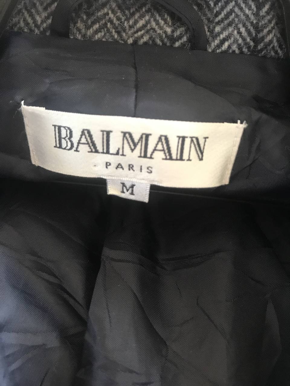 Balmain Vintage Balmain Paris Wool Bathrope Size US M / EU 48-50 / 2 - 4 Thumbnail