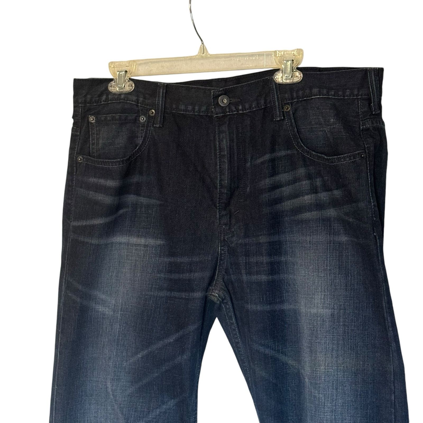 Levi's Vtg 36x32 Levi Strauss 569 Loose Straight Jeans Red Tag Dark Size US 36 / EU 52 - 3 Thumbnail