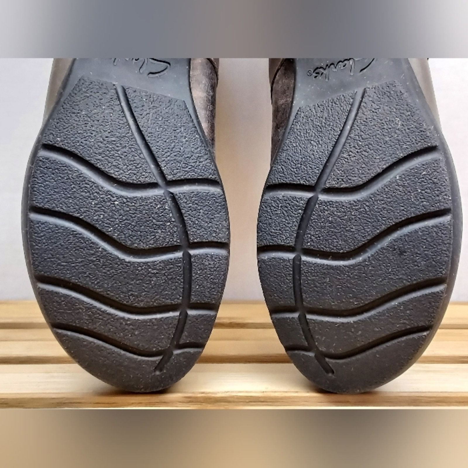 Clarks Clarks Womens Dark Grey Roseville Mary Jane Shoes Size 10 Size US 10 / IT 40 - 10 Thumbnail