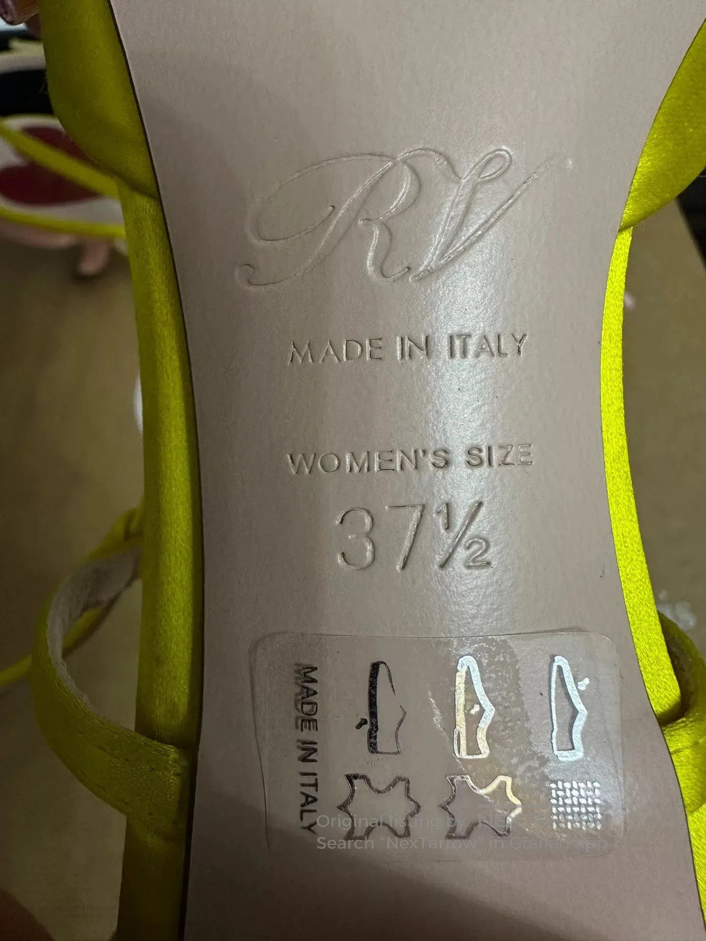 Roger Vivier Roger Vivier Yellow Bow Sandals. Size US 6.5 / IT 36.5 - 6 Thumbnail