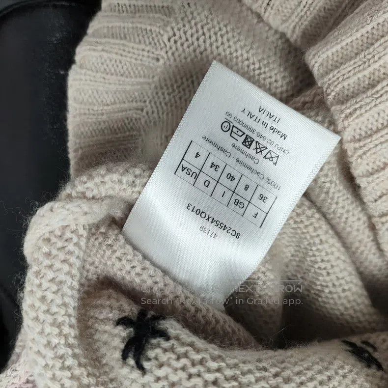 Dior Dior Cashmere sweater Size XS / US 0-2 / IT 36-38 - 7 Thumbnail