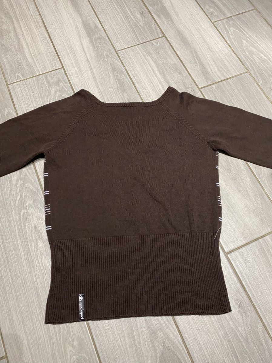 Pelle Pelle Blouse with metallic logo PELLE PELLE Y2K Size XS / US 0-2 / IT 36-38 - 2 Thumbnail