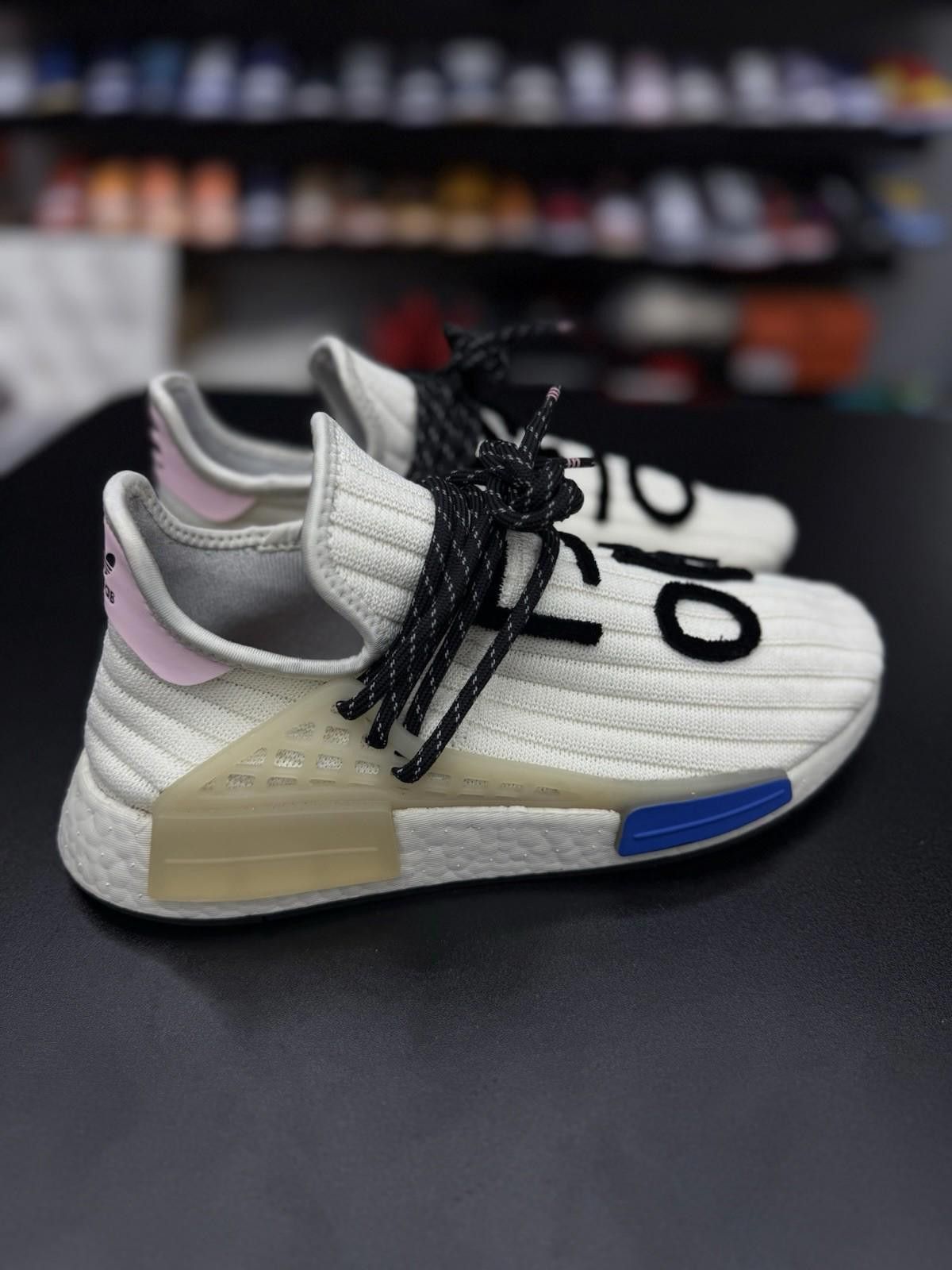 Adidas Size 8 - adidas Pharrell x NMD Human Race Cream RARE Size US 8 / EU 41 - 2 Thumbnail