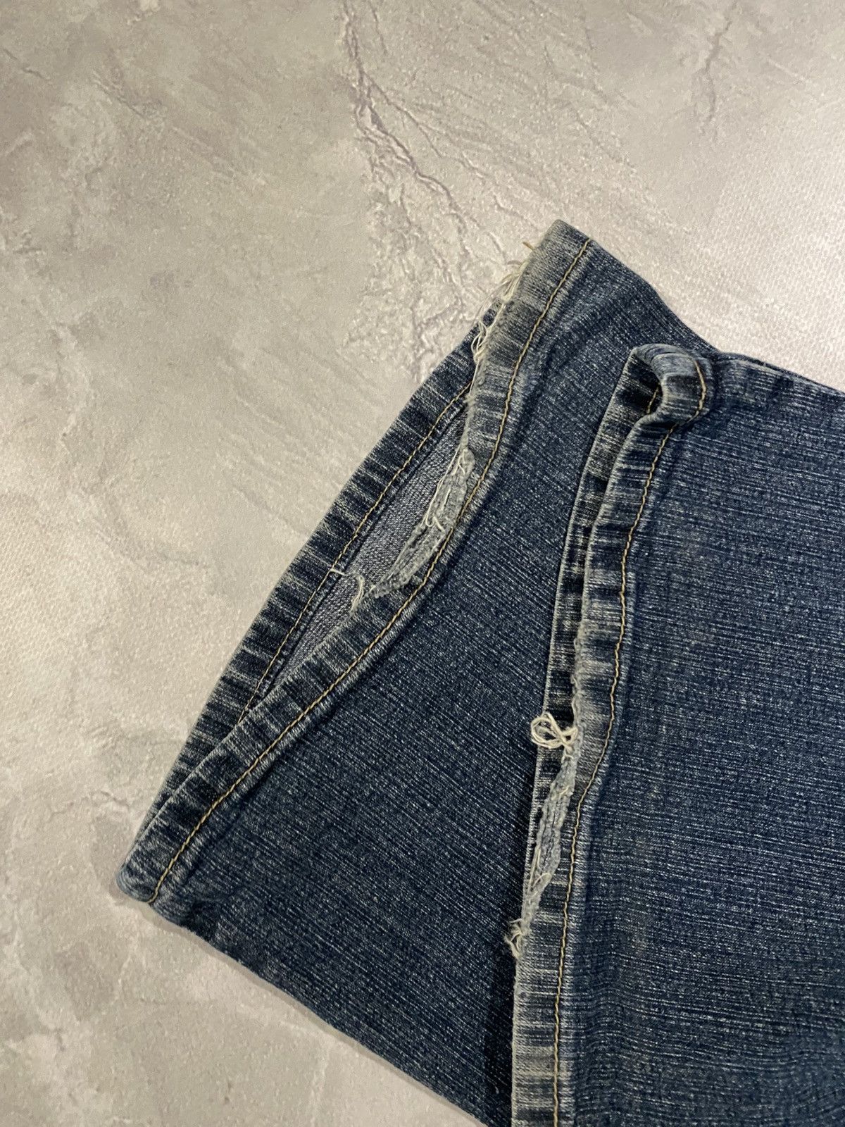 Japanese Brand Gothic Flared Dark Japanese Grunge Jean 90s Size US 30 / EU 46 - 8 Thumbnail