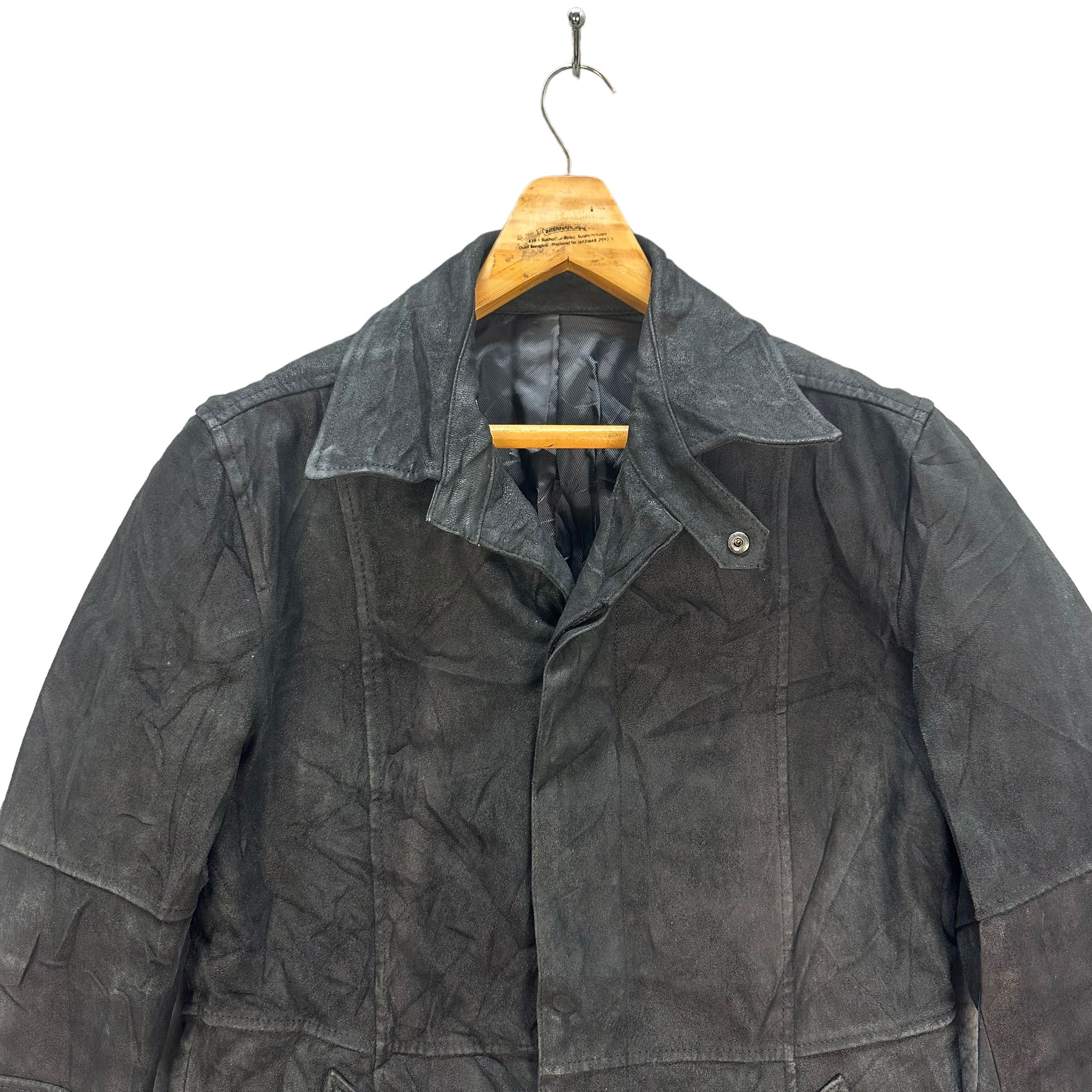 Comme Ca Ism COMME CA DU MODE SUEDE LEATHER JACKET #8242-216 Size US M / EU 48-50 / 2 - 2 Thumbnail