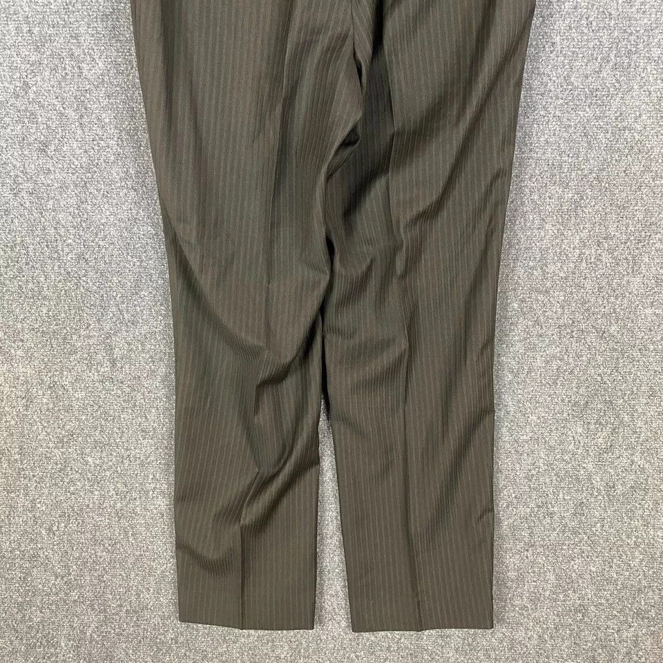 Wilke-Rodriguez Wilke Rodriguez Slacks Men's 42/36 Wool Striped Dress Pants Size US 42 / EU 58 - 6 Thumbnail
