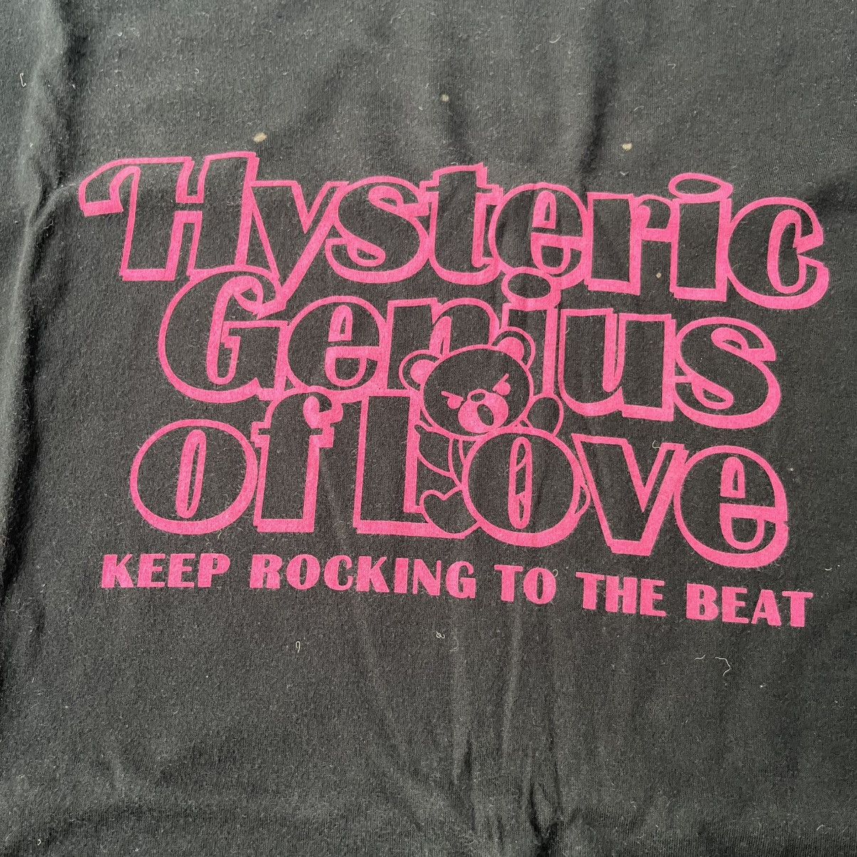 Hysteric Glamour Vintage Hysteric Glamour Keep Rocking To The Beat T-shirt Size US XXL / EU 58 / 5 - 2 Thumbnail