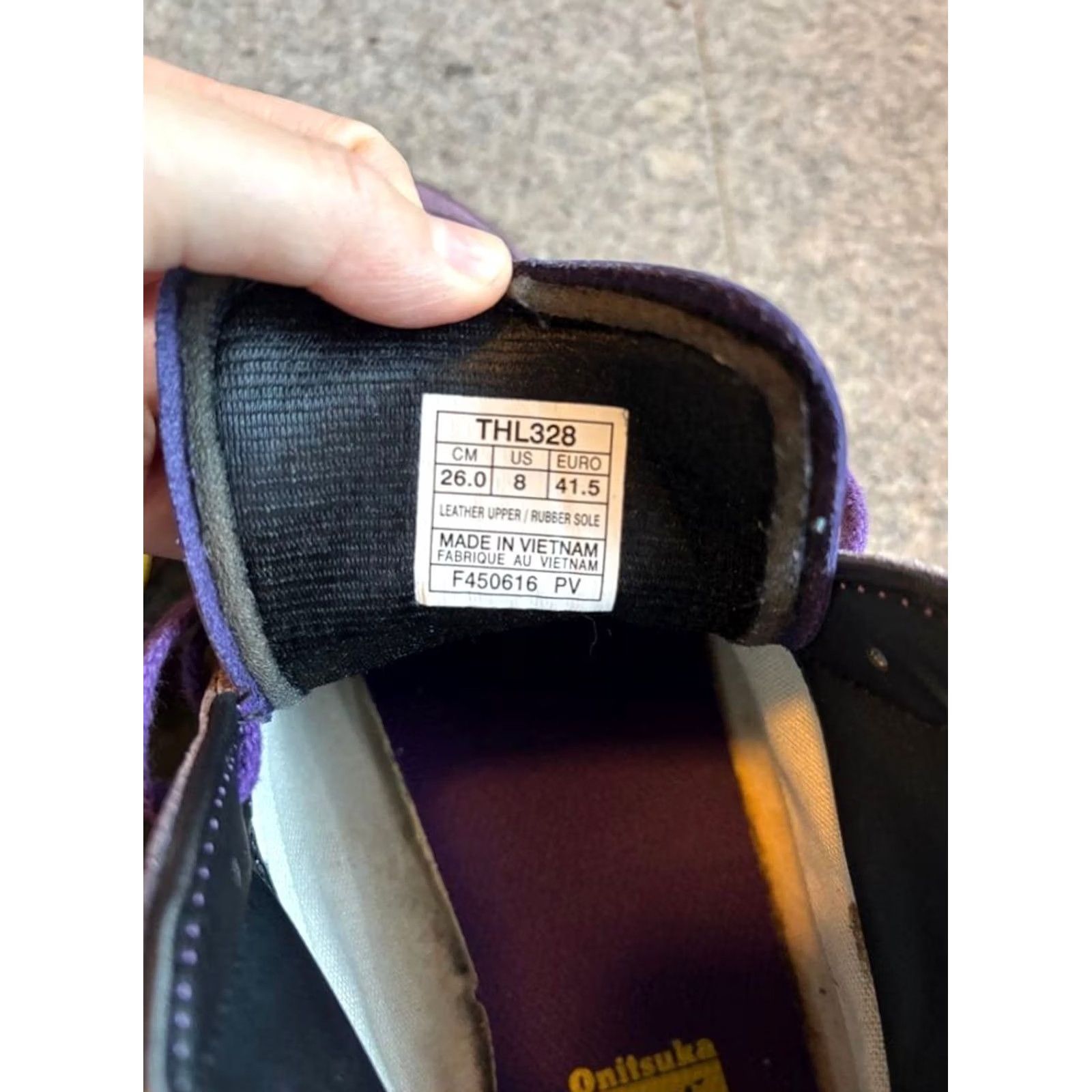 Onitsuka Tiger Onitsuka Tiger Mexico 66 Tokyo Limited Edition Purple Sneaker Men 8.0US JPN Size US 8 / EU 41 - 4 Thumbnail