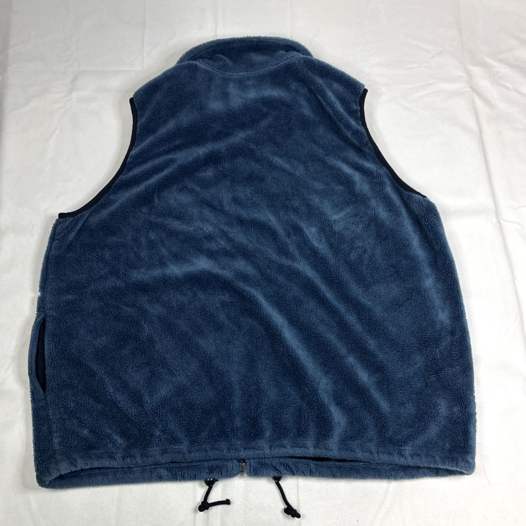 Vintage VINTAGE Big Sky USA Men’s Plush Fleece Vest 2XL Blue Full Zip 2 Side Pockets Size US XXL / EU 58 / 5 - 5 Thumbnail