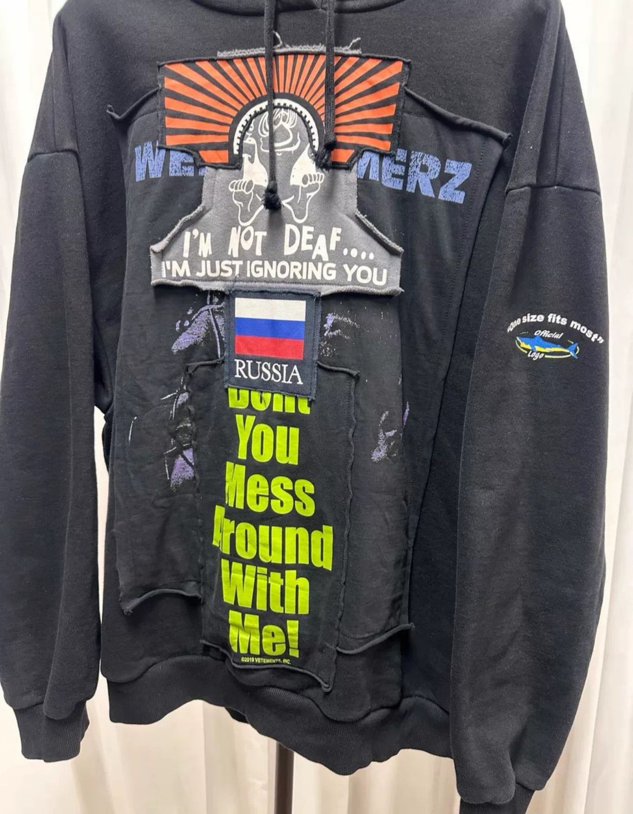 Vetements vetements graphic sweatshirt with complex design Size US M / EU 48-50 / 2 - 3 Thumbnail