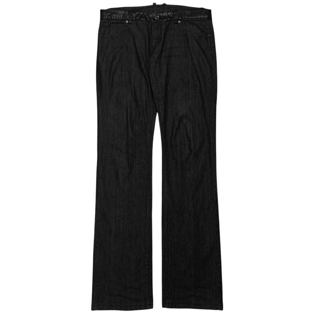 Dirk Bikkembergs Dirk Bikkembergs Leather Waist Jeans Size US 38 / EU 54 - 1 Thumbnail