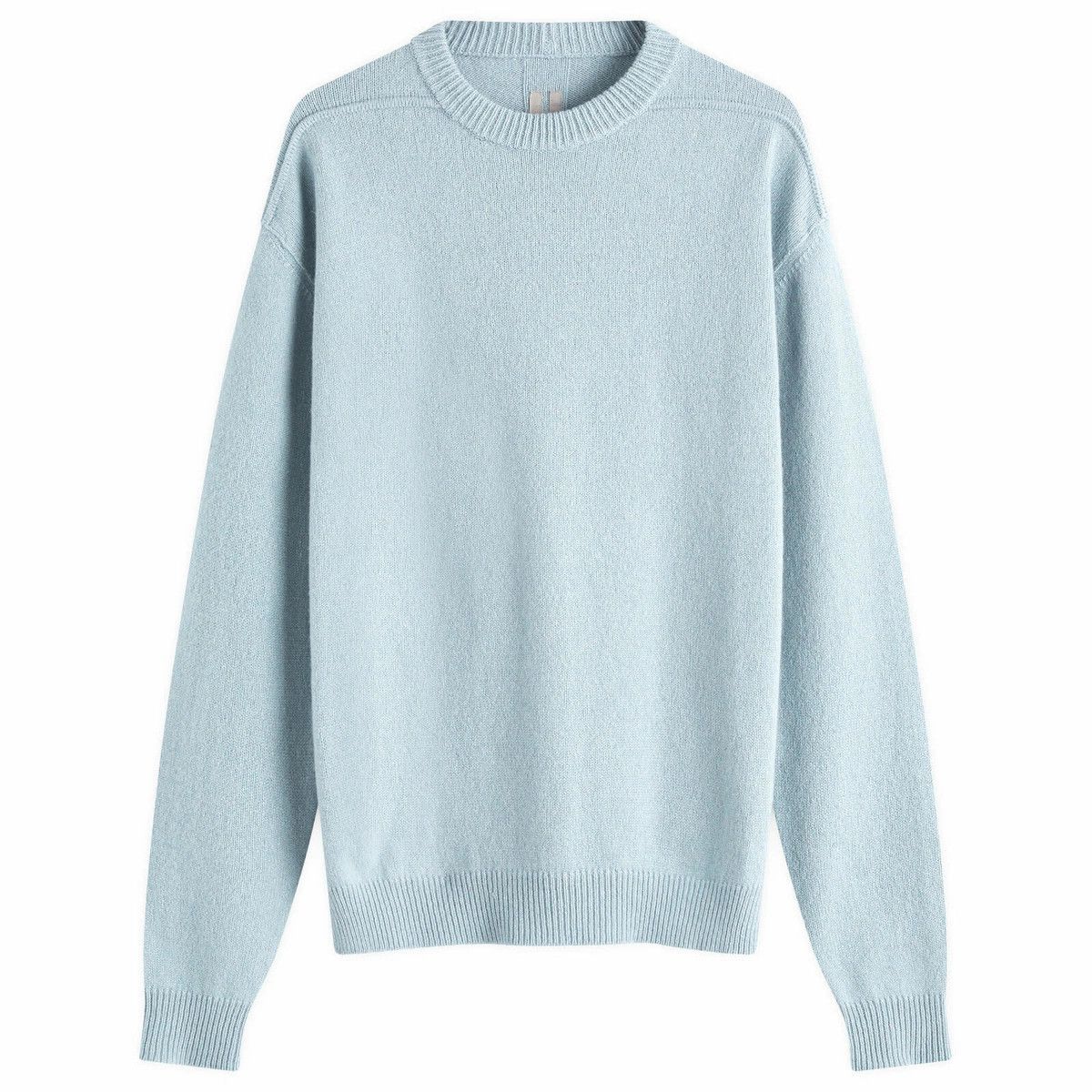 Rick Owens o1y0126 Crewneck Sweater in Sky Blue Size S / US 4 / IT 40 - 1 Thumbnail