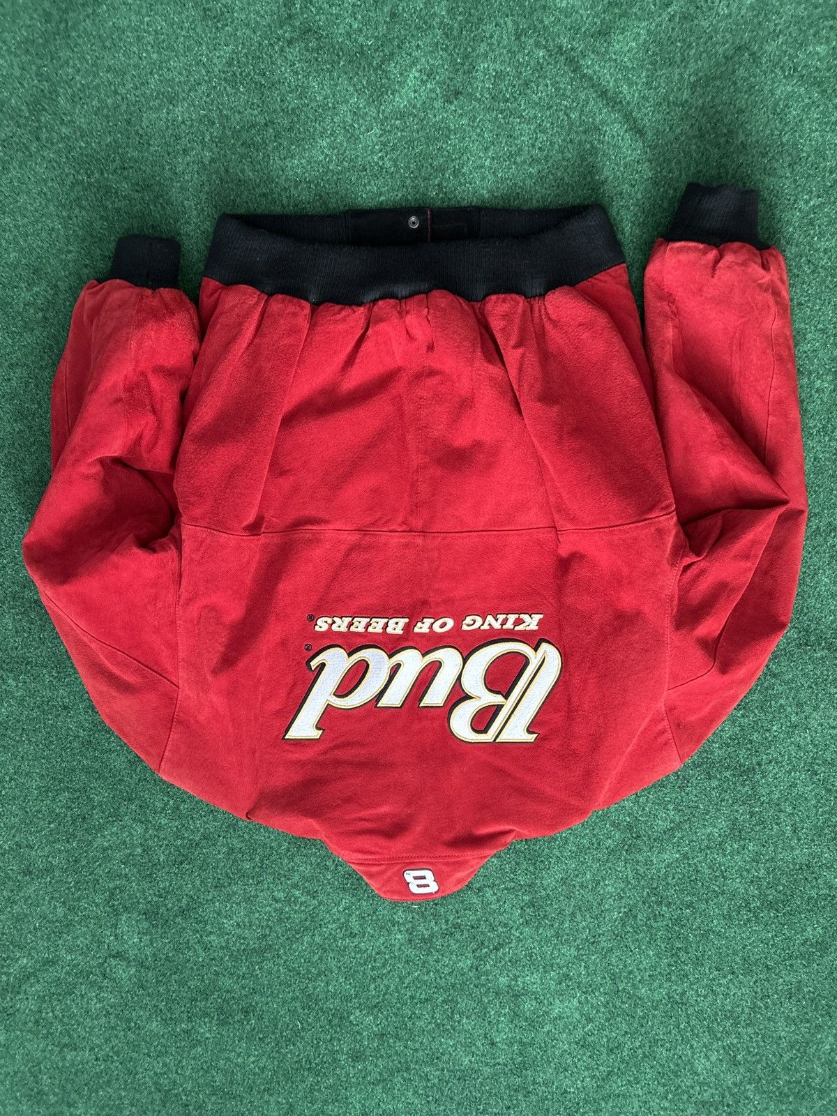 JH Design Dale Earnhardt Jr. Budweiser edition racing jacket Size US L / EU 52-54 / 3 - 5 Thumbnail