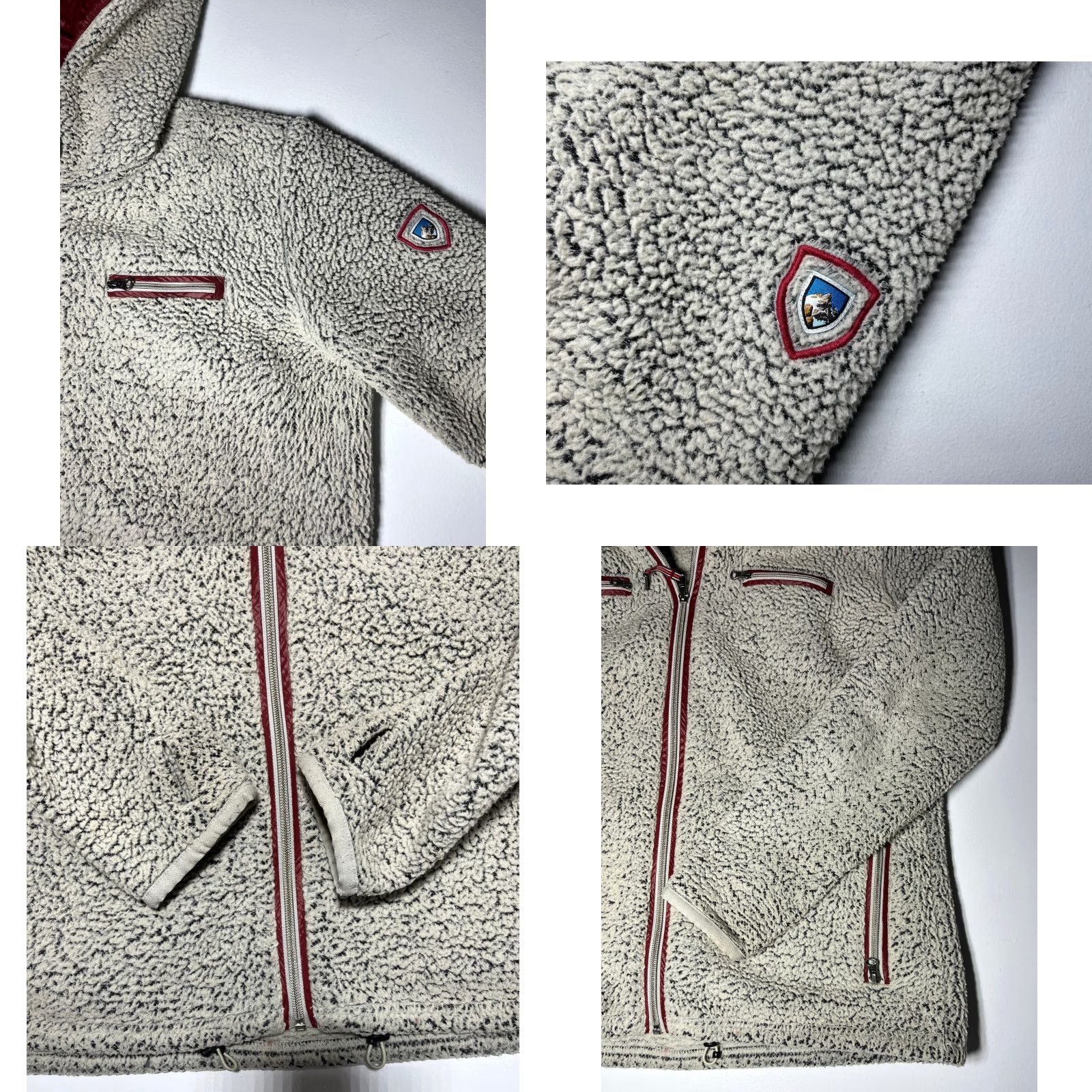 Vintage Women's Kuhl Skata Sherpa Hoodie Jacket Full Zip Sz L Size L / US 10 / IT 46 - 8 Thumbnail
