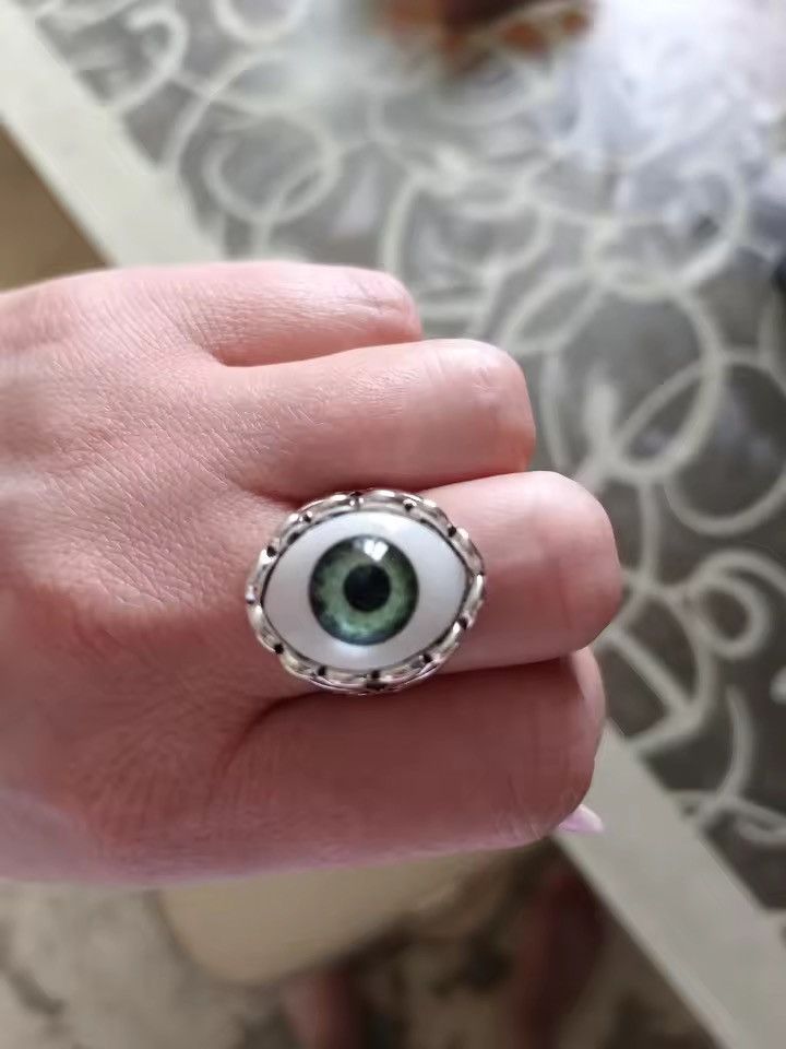 Japanese Brand Eye Ring Size 6-13 Size ONE SIZE - 2 Thumbnail