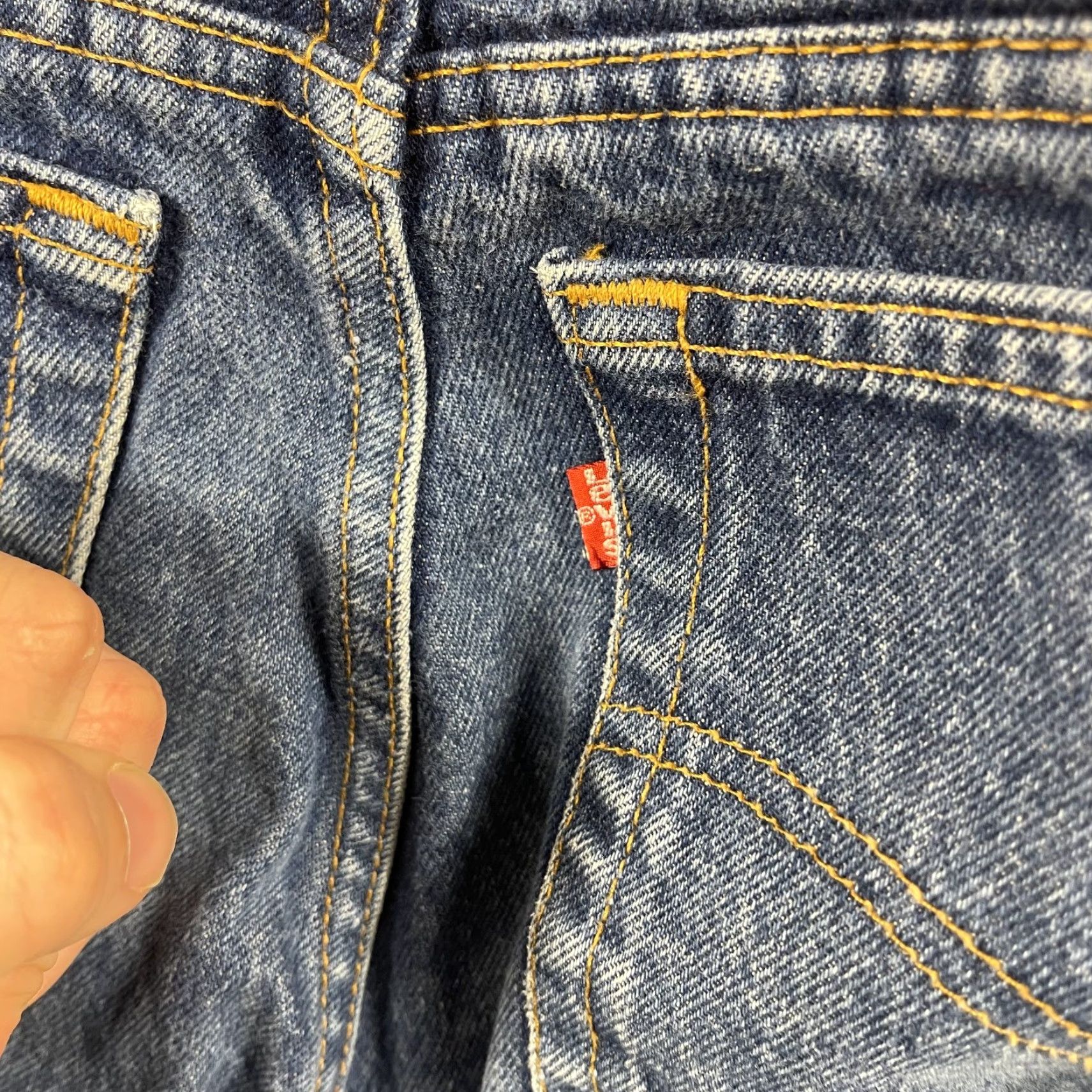 Levi's VINTAGE Levi's 505 Jeans Mens 36x30 Blue Faded 80s 90s USA Straight Leg Regular Mens Size US 36 / EU 52 - 4 Thumbnail
