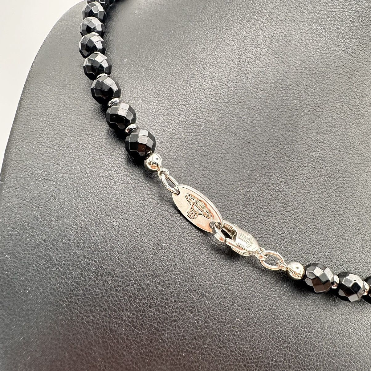 Vivienne Westwood Vivienne Westwood Rare Black Messaline Choker Necklace Size ONE SIZE - 4 Thumbnail